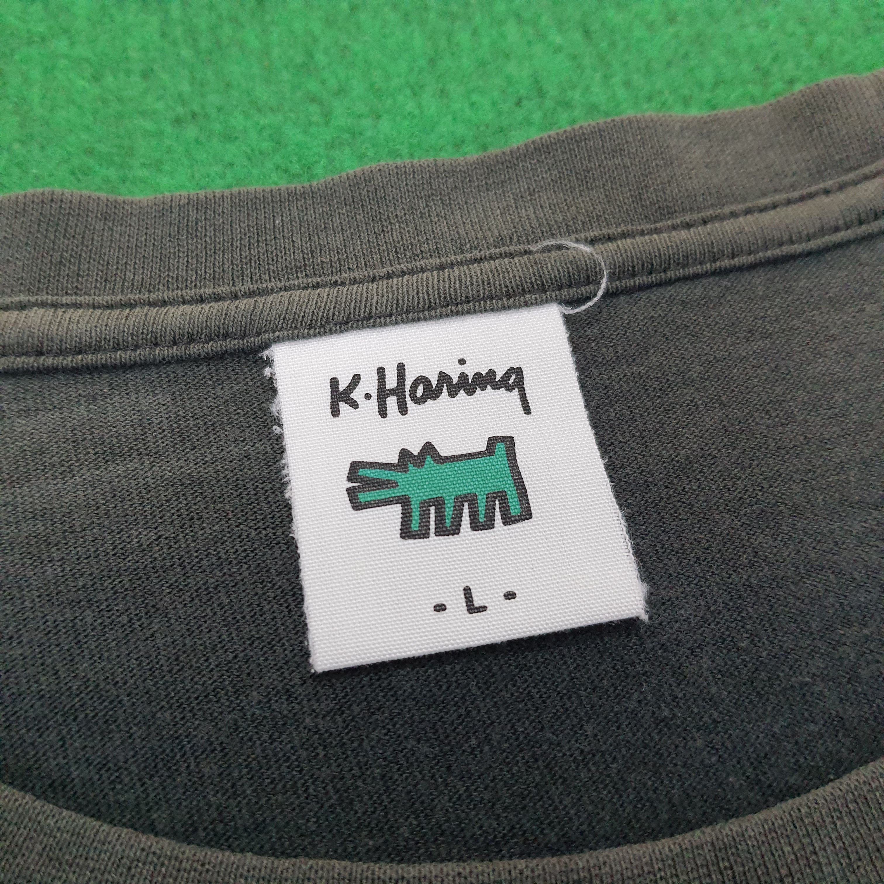 Japanese Brand × Vintage Vintage Keith Haring Japanese Streetwear T-shirt Size US L / EU 52-54 / 3 - 4 Thumbnail