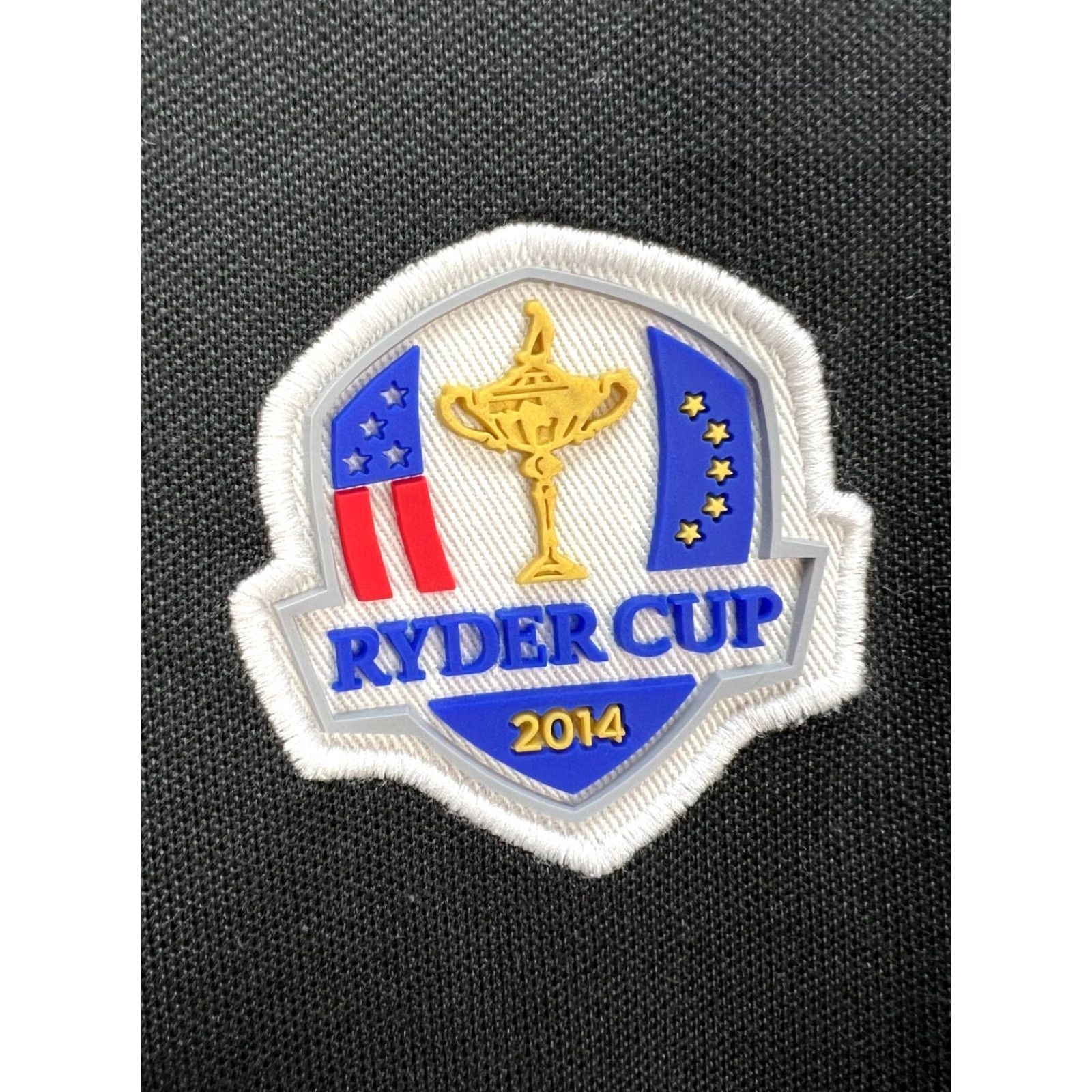 Ralph Lauren Ralph Lauren Ryder Cup 2014 Polo Shirt Pro Fit Size Large Polo Shirt Black Logo Vintage Men Size US L / EU 52-54 / 3 - 3 Thumbnail