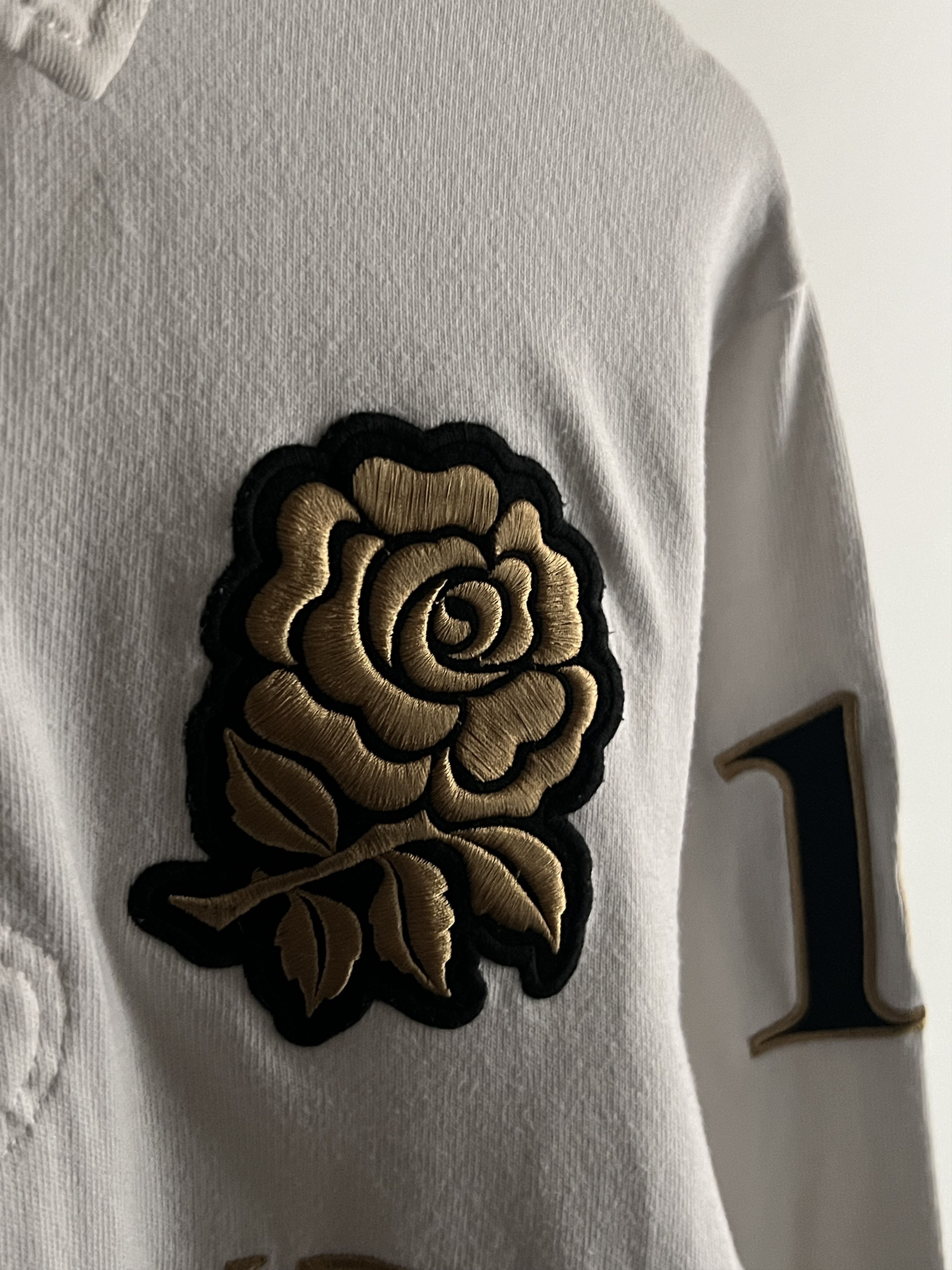 Nike Vintage Nike Rugby Golden England 10 Long Sleeve Size US S / EU 44-46 / 1 - 4 Thumbnail