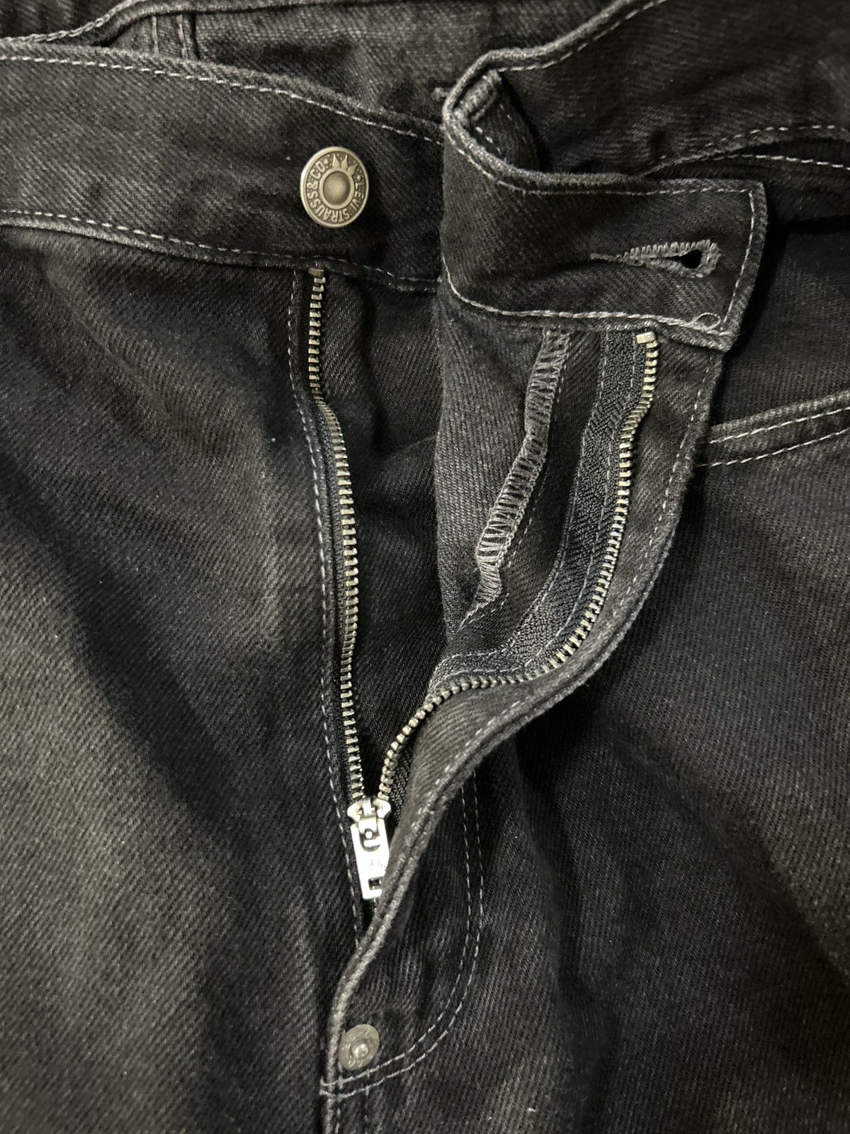Kiko Kostadinov × Levi's Kiko Kostadinov x Levi's Articulated Knee Black Denim 34x31 Size US 34 / EU 50 - 8 Thumbnail