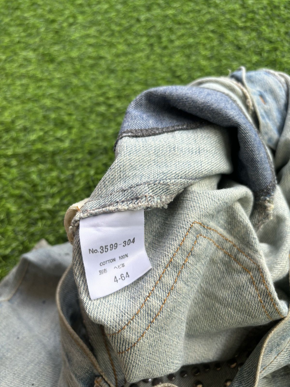 If Six Was Nine Flare Schlussel Distressed Ifsixwasnine Style Jeans Size US 35 - 10 Thumbnail