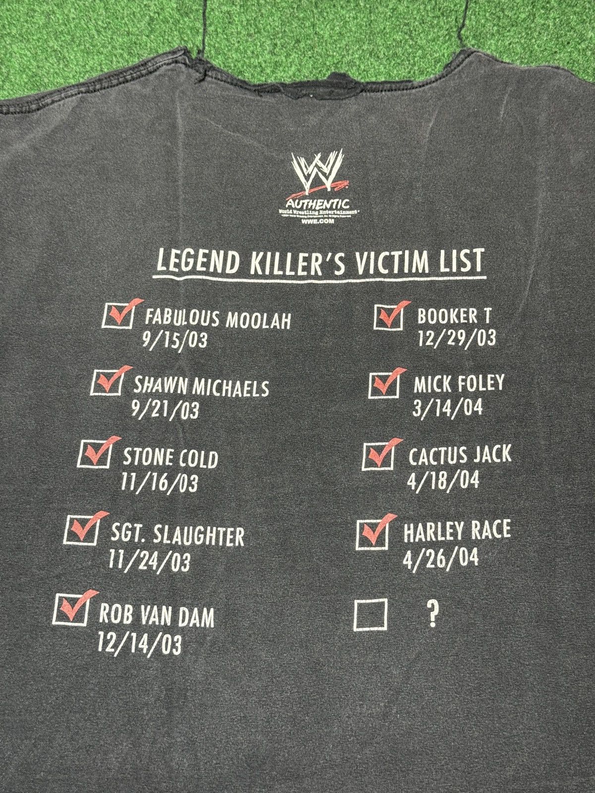 WWE Vintage WWE WWF Randy Orton Legend Killer Tour Cutoff Shirt Size US XL / EU 56 / 4 - 4 Thumbnail