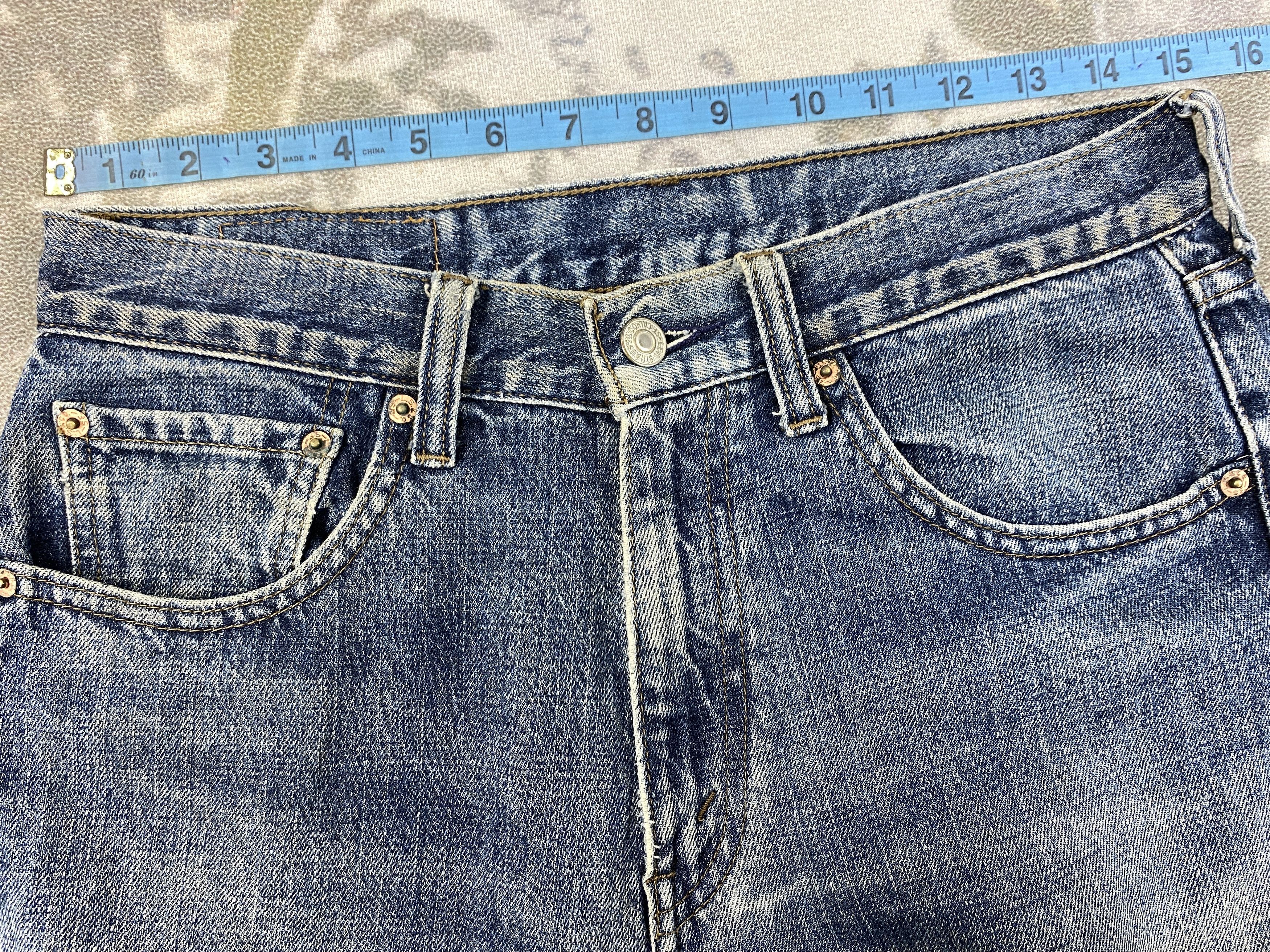 Levi's Blue Vintage Levi's 534 Distressed Denim 30x31 -JN217 Size US 30 / EU 46 - 5 Thumbnail
