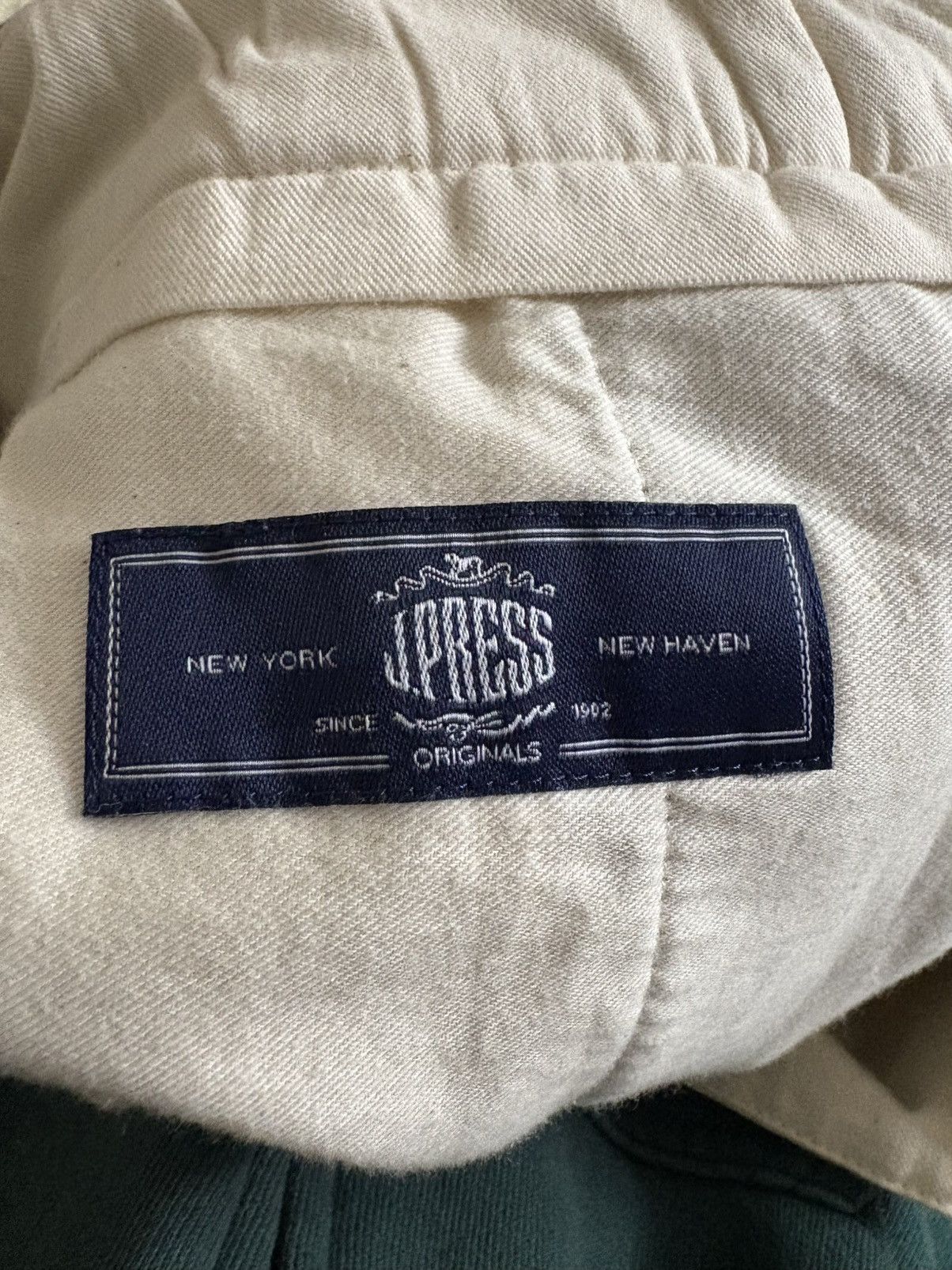 J. Press 1 Tuck Easy Wool Trousers Size US 34 / EU 50 - 4 Thumbnail