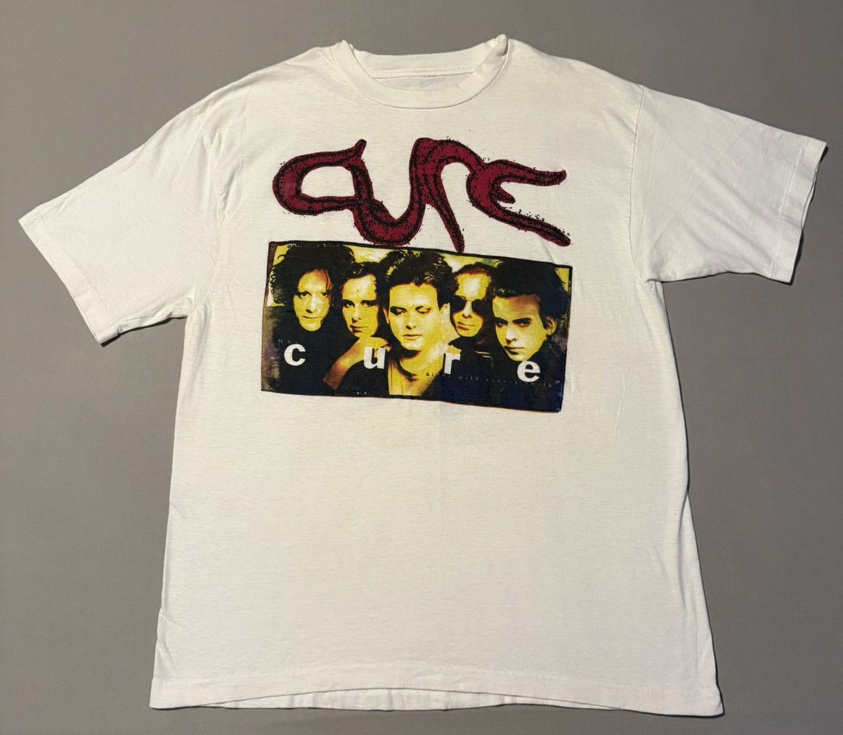 The Cure Vintage The Cure Wish Tour 1992 Graphic Band T-Shirt VNDS Size US L / EU 52-54 / 3 - 1 Thumbnail