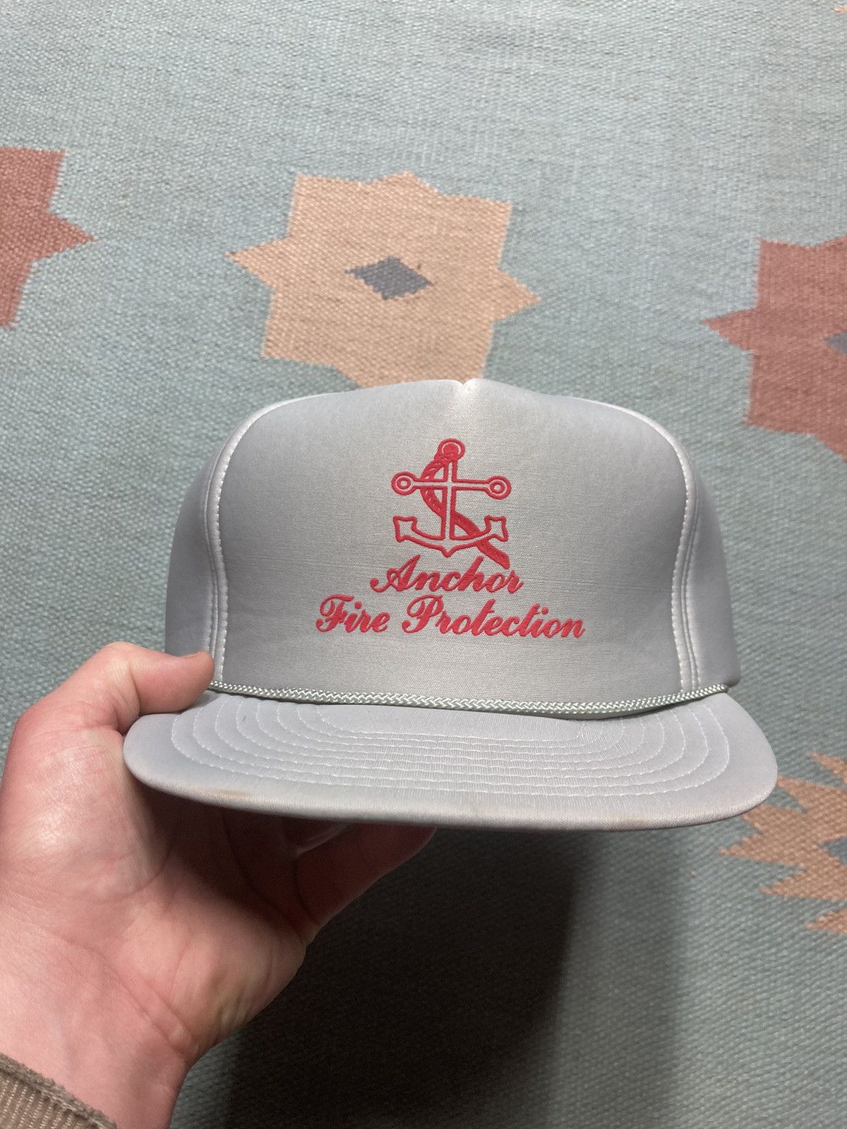 Nissan × Vintage Vtg SnapBack hat anchor fire protection Pennsylvania company Size ONE SIZE - 2 Thumbnail