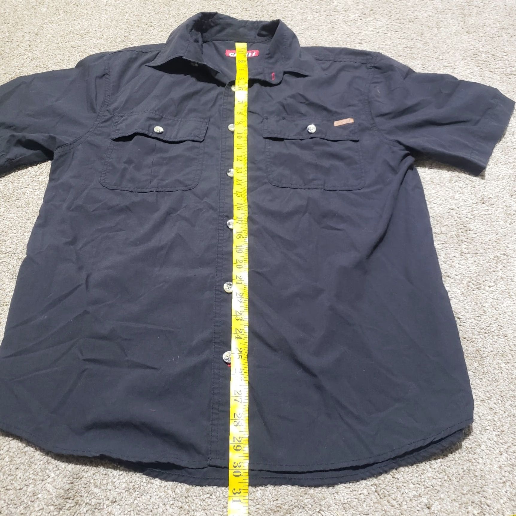 Vintage VINTAGE Chase Shirt Men Adult M Medium Black Long Sleeve Button-Up Embroidered Dale Earnhardt Chase Authentics Solid Casual 90s Size US M / EU 48-50 / 2 - 6 Thumbnail