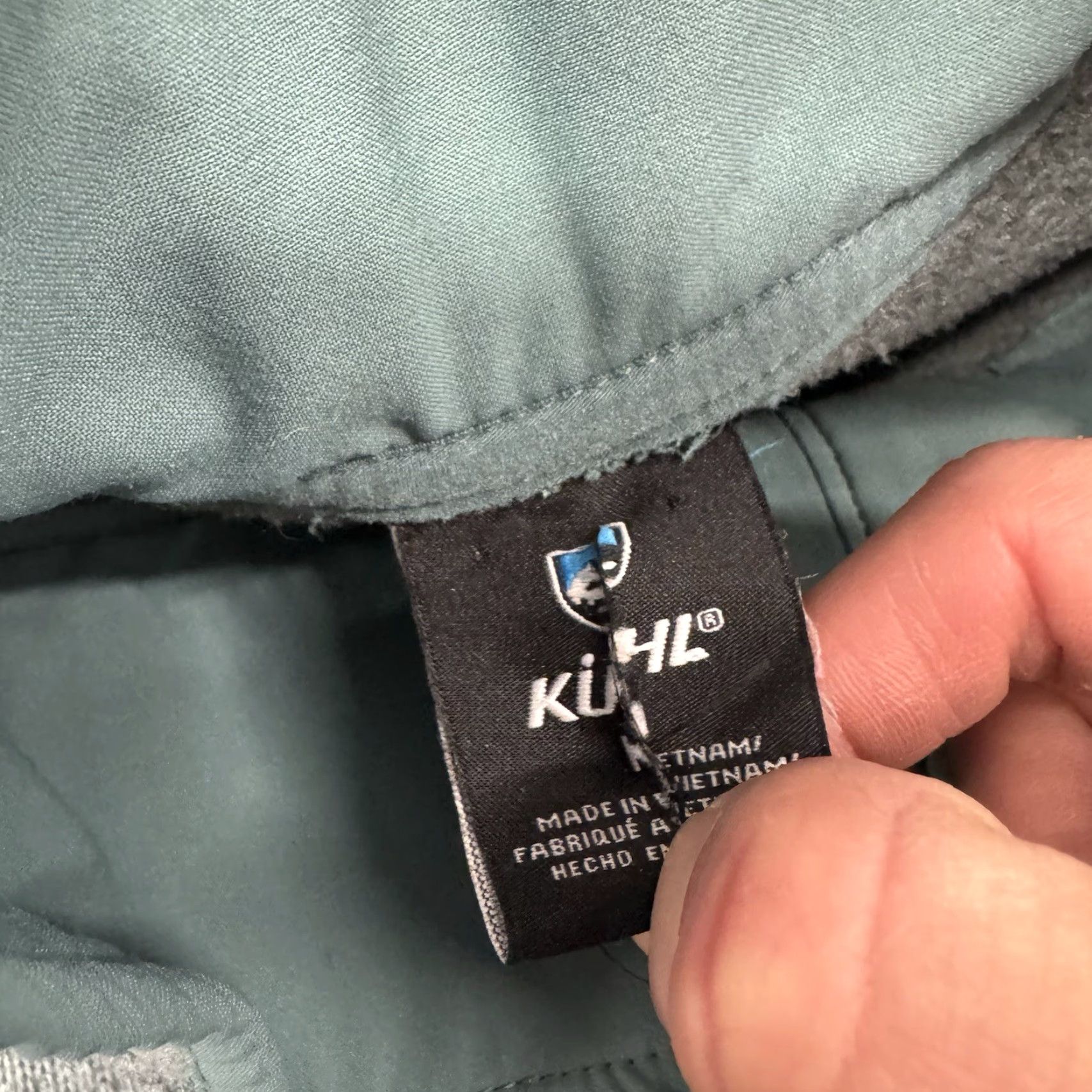 Vintage Kuhl Womens Sweatshirt Pullover 1/4 Zip Green Medium Size M / US 6-8 / IT 42-44 - 3 Thumbnail