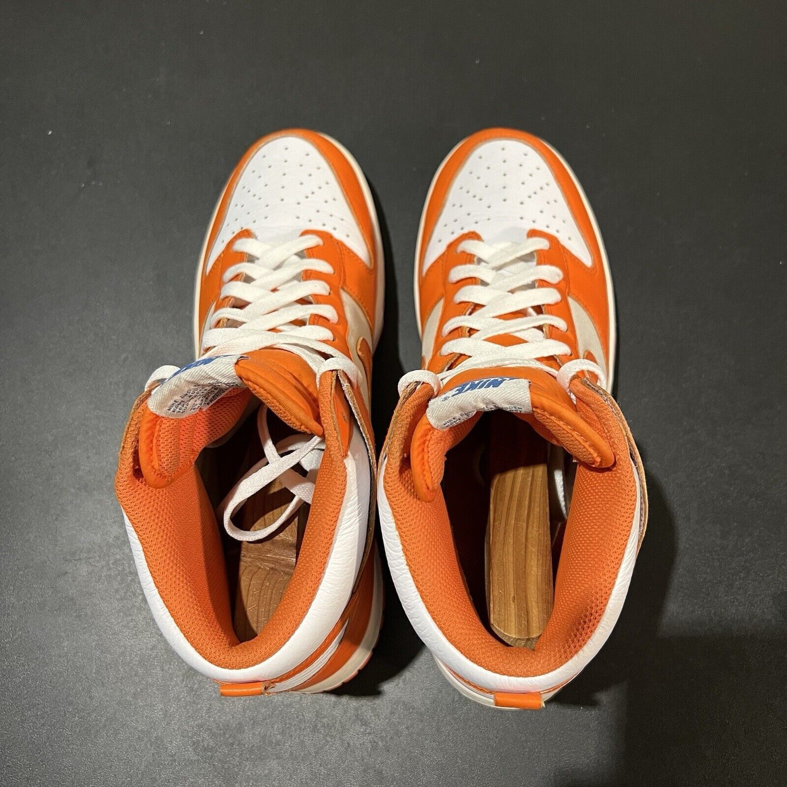 Nike Nike Dunk High Men's 11 Syracuse Orange 317982-181 2009 Size US 11 / EU 44 - 8 Thumbnail