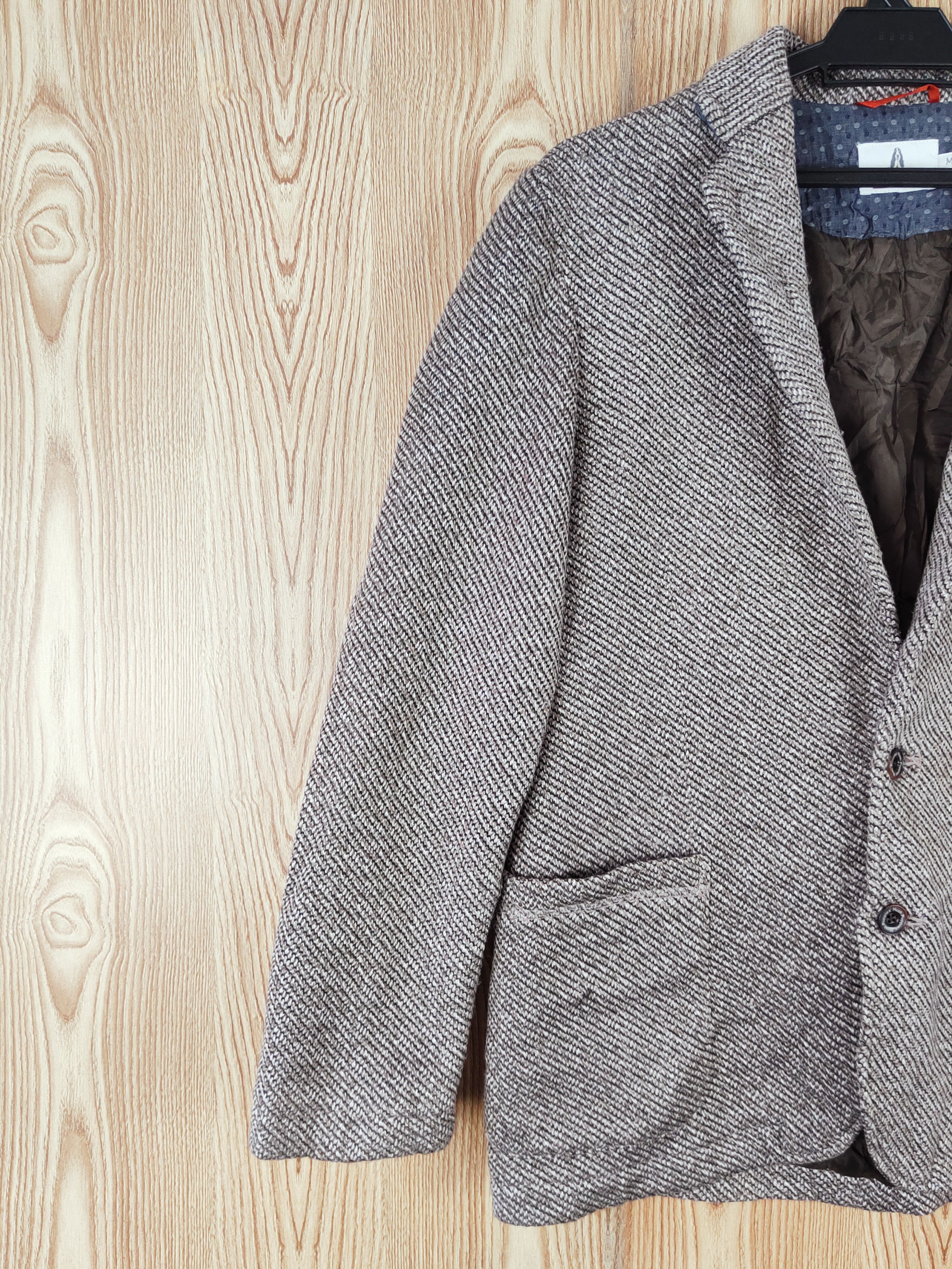 Hush Puppies × Vintage Vintage Hush Puppies Brown Wool Blazers (Super Cool) Size M / US 6-8 / IT 42-44 - 3 Thumbnail