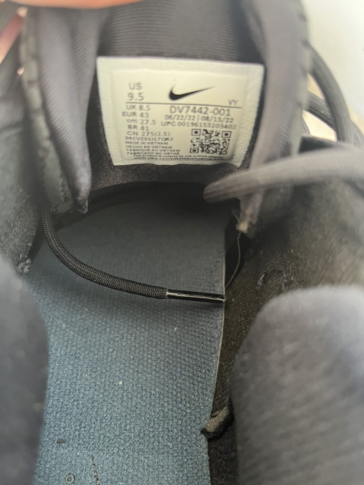 Nike Air Max Penny Black/Faded Size US 9.5 / EU 42-43 - 12 Thumbnail