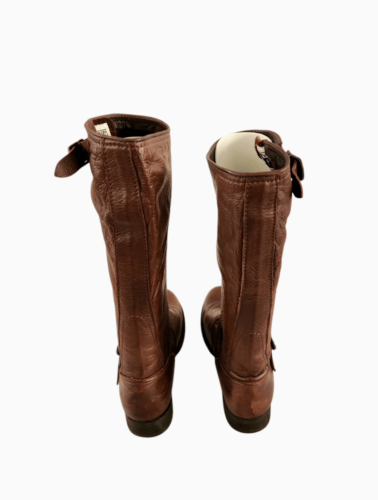 Frye FRYE SLOUCH Tall Brown Leather Motorcycle style Boots SZ 9 Size US 9 / IT 39 - 7 Thumbnail