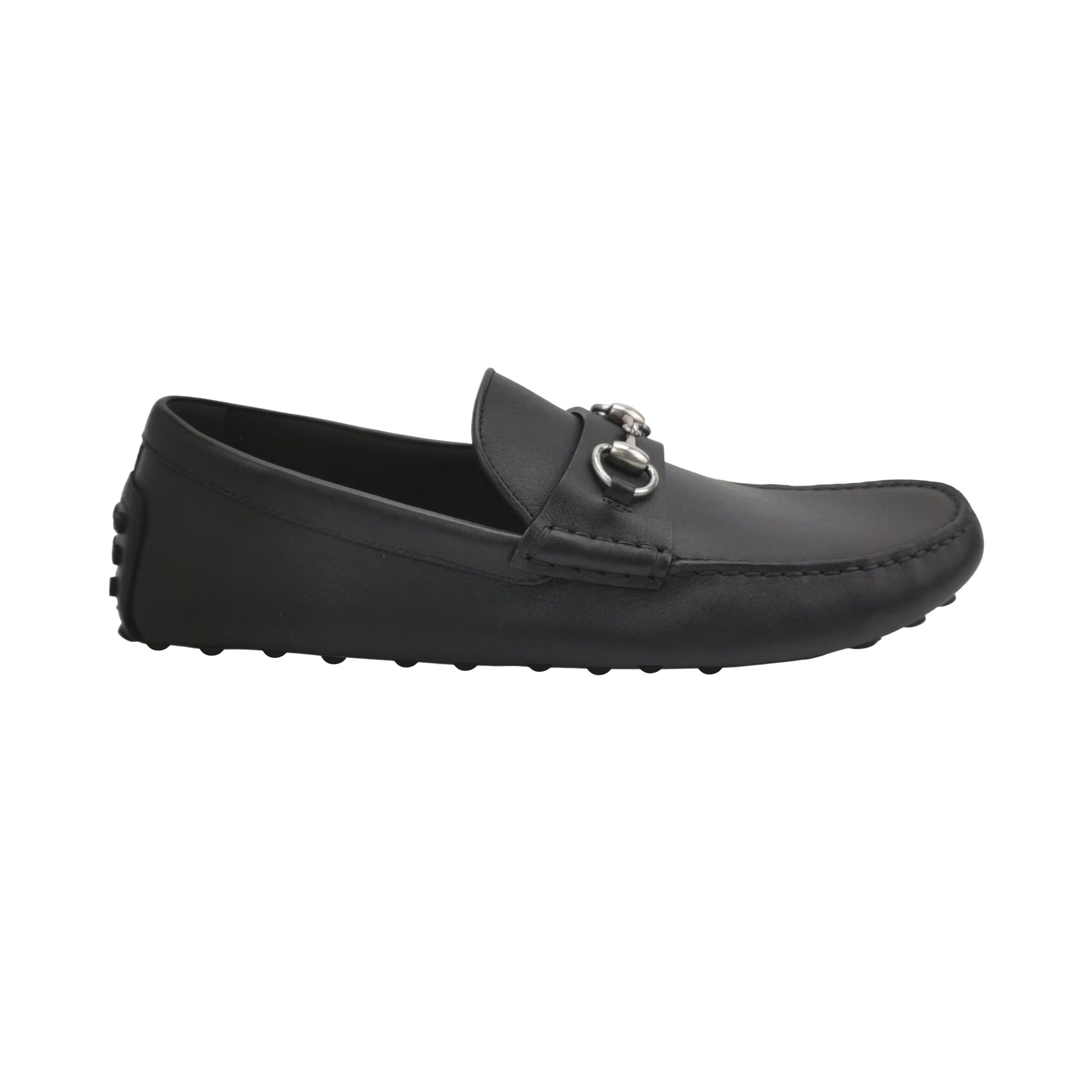 Gucci Gucci Leather Horsebit Driving Shoes 43.5 Size US 10 / EU 43 - 1 Thumbnail
