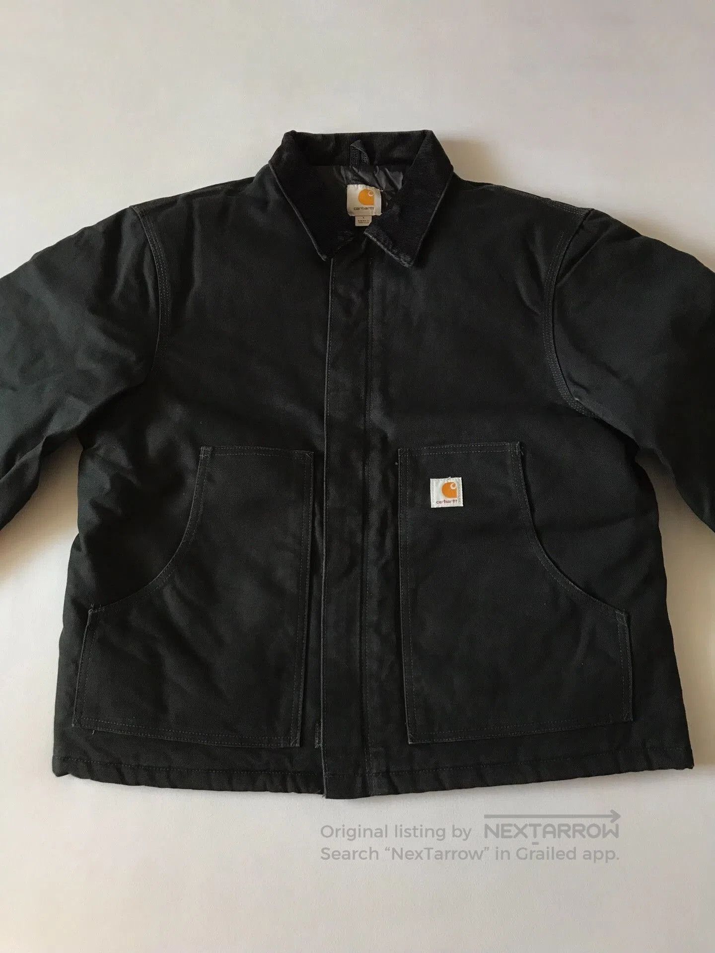 Carhartt Carhartt J002 Canvas Work Jacket. Size US L / EU 52-54 / 3 - 4 Thumbnail