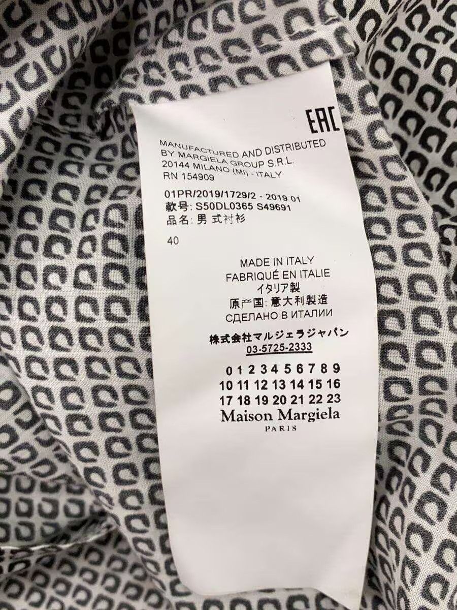Maison Margiela All Over Pattern Short Sleeve Button Shirt Size US M / EU 48-50 / 2 - 4 Thumbnail