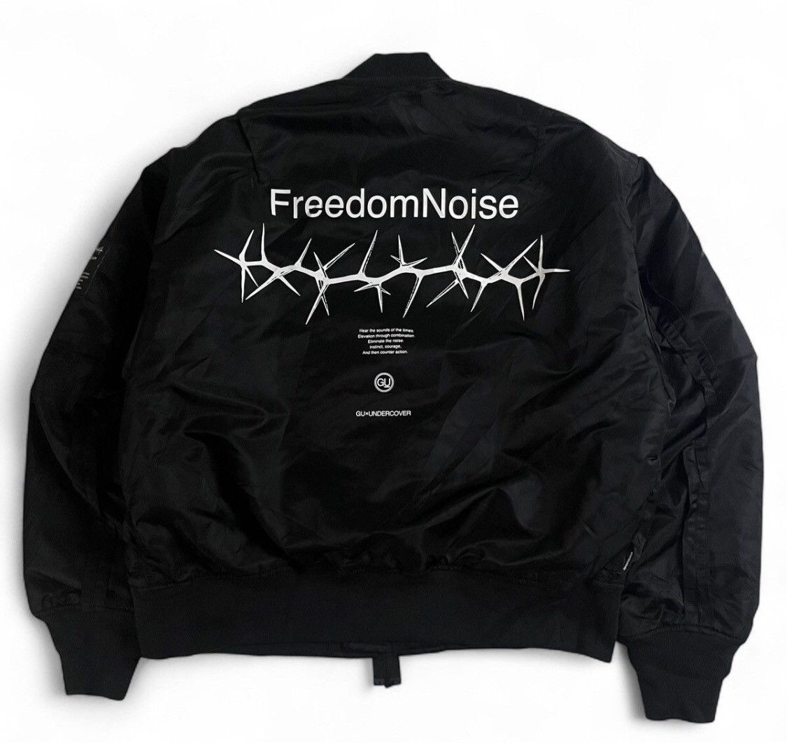 GU × Undercover Gu undercover “Freedom Noise” Bomber jacket Size US M / EU 48-50 / 2 - 1 Thumbnail