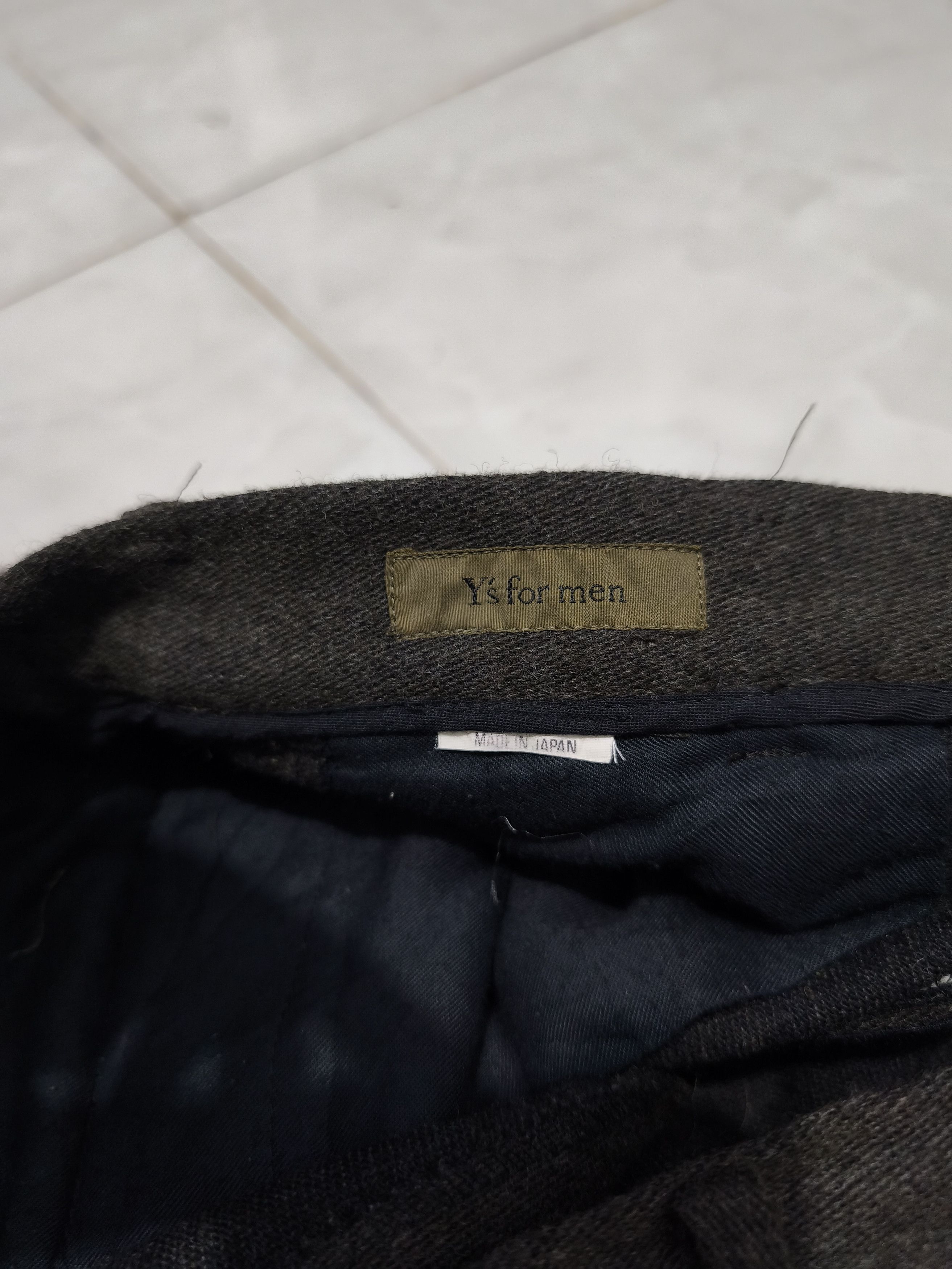 Yohji Yamamoto Yohji Wool Trousers Size US 32 / EU 48 - 6 Thumbnail