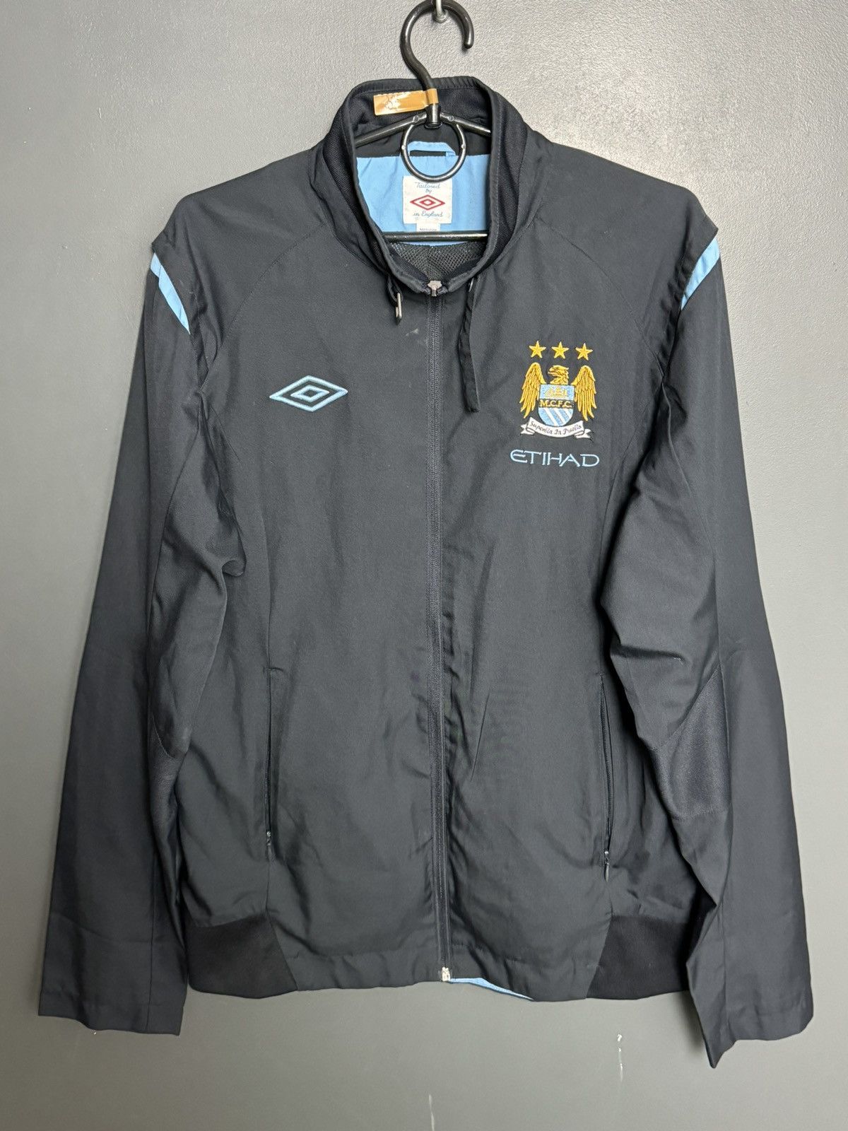 Umbro Manchester City Training Football Soccer Jacket Size US M / EU 48-50 / 2 - 1 Thumbnail