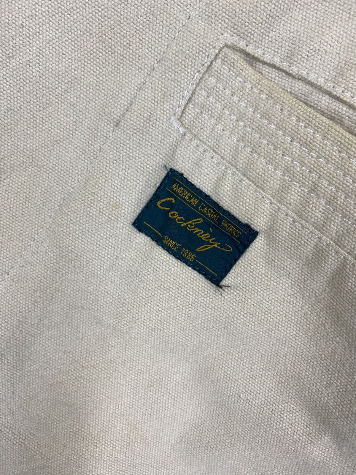 Vintage 🔥Vintae 80s COCKNEY Union Made Workwear Chore Jacket Size US M / EU 48-50 / 2 - 11 Thumbnail