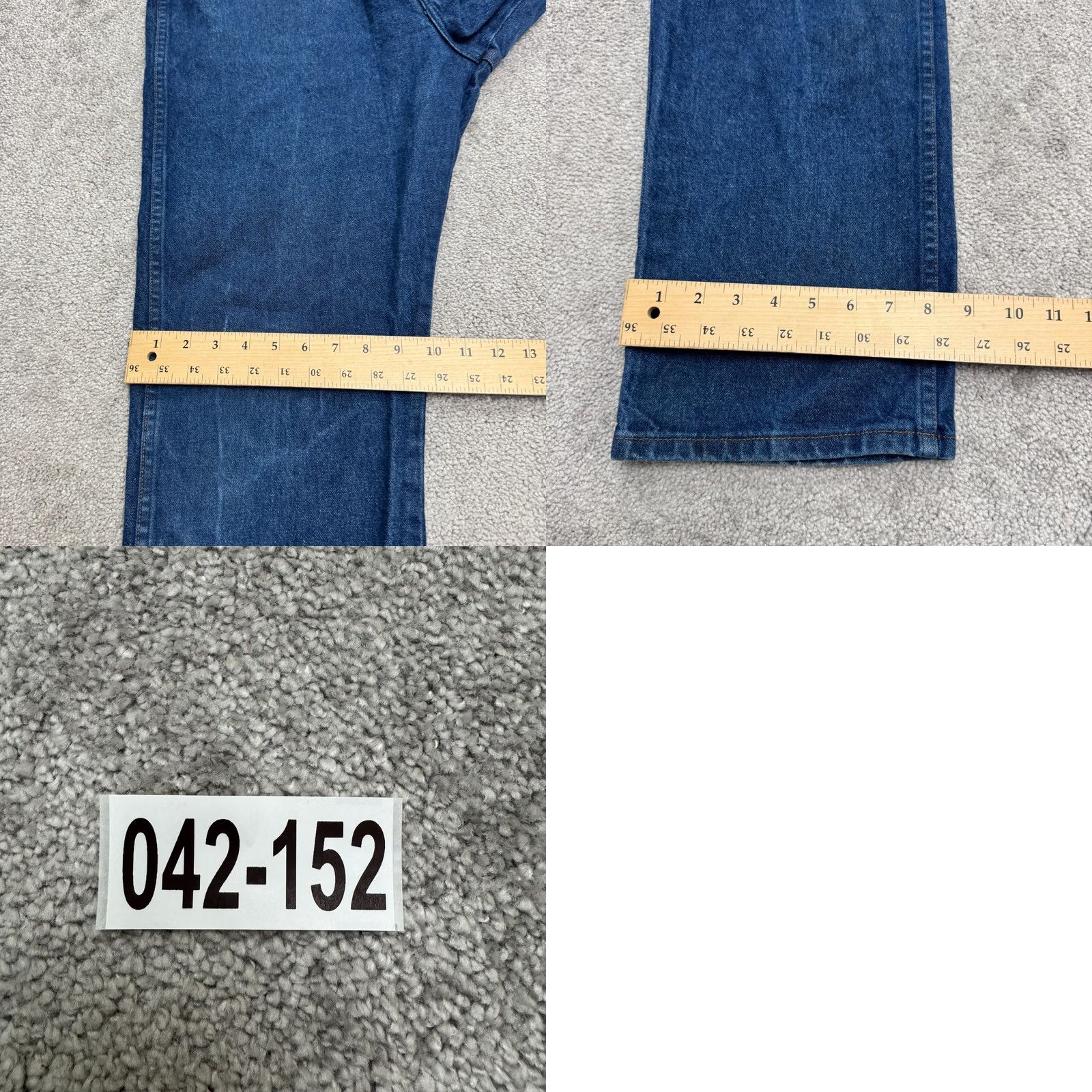 Wrangler Wrangler Jeans 13MWZ Cowboy Cut Original Fit Denim Jeans Mens 38x30 Indigo Dark Wash Size US 38 / EU 54 - 9 Thumbnail