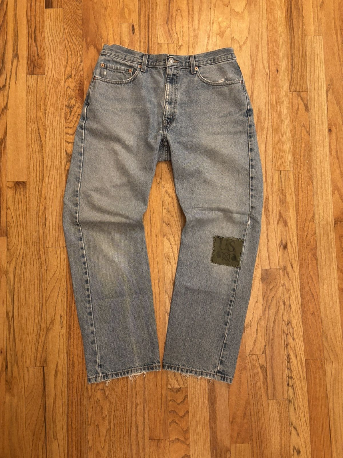 Levi's Vintage Clothing Light Wash Vintage Levi 505’s Size US 34 / EU 50 - 1 Thumbnail