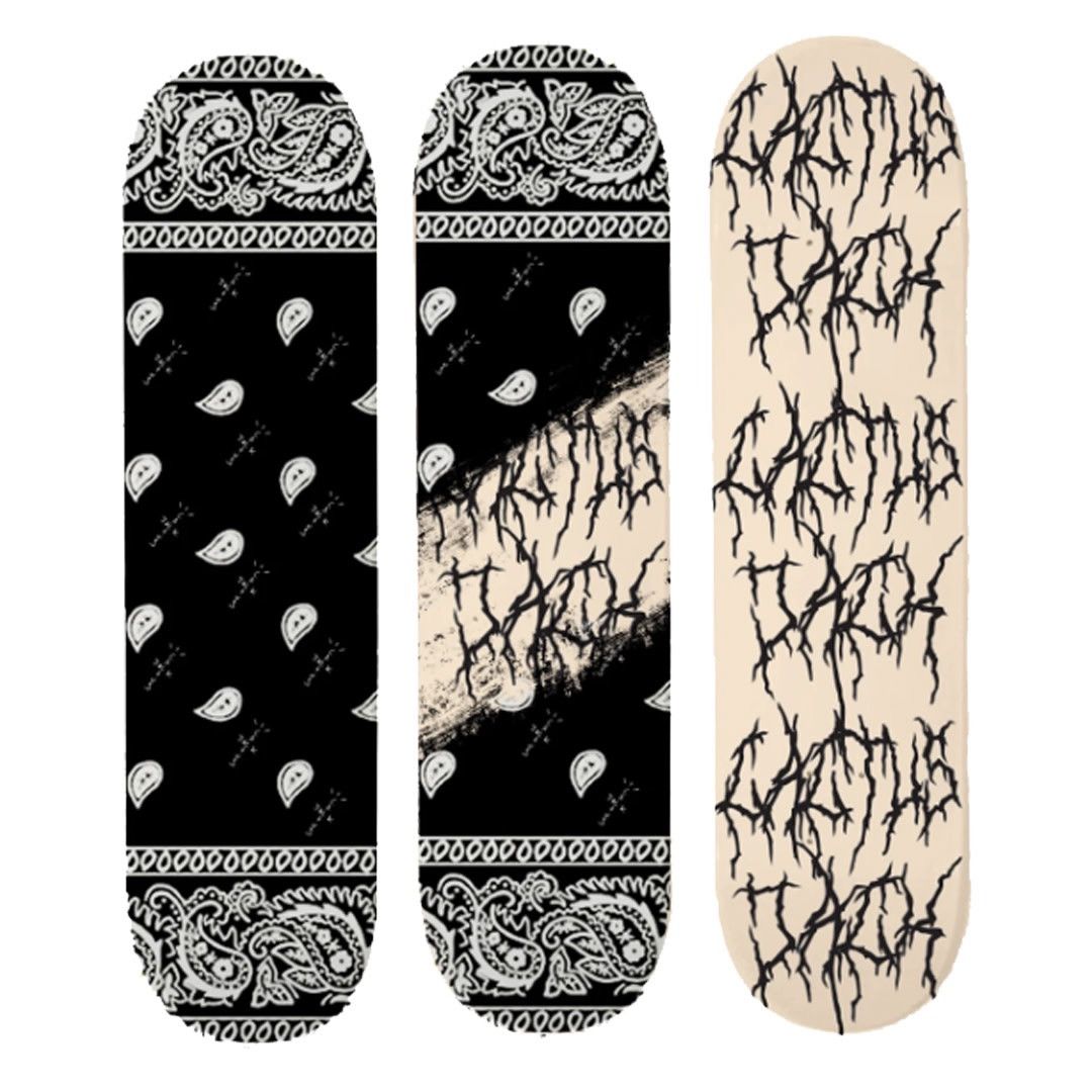 Travis Scott Travis Scott Cactus Jack Paisley Skateboard Deck Size ONE SIZE - 11 Thumbnail