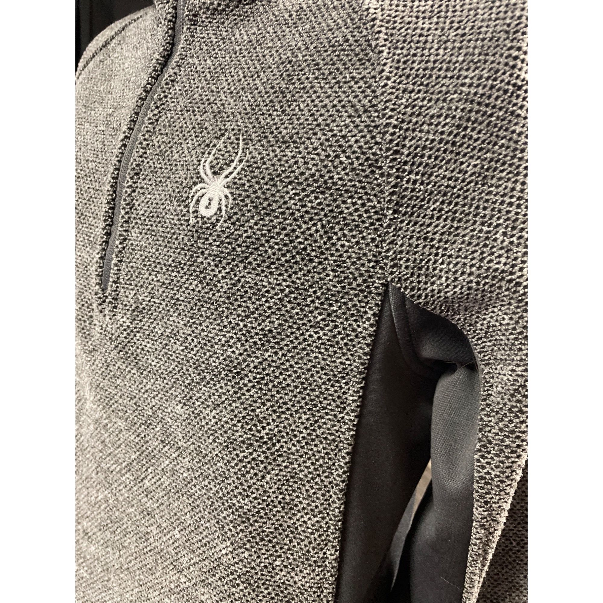 Spyder Spyder Men's Gray Half/zipper Pullover Hooded Sweater SIze S Size US S / EU 44-46 / 1 - 4 Thumbnail