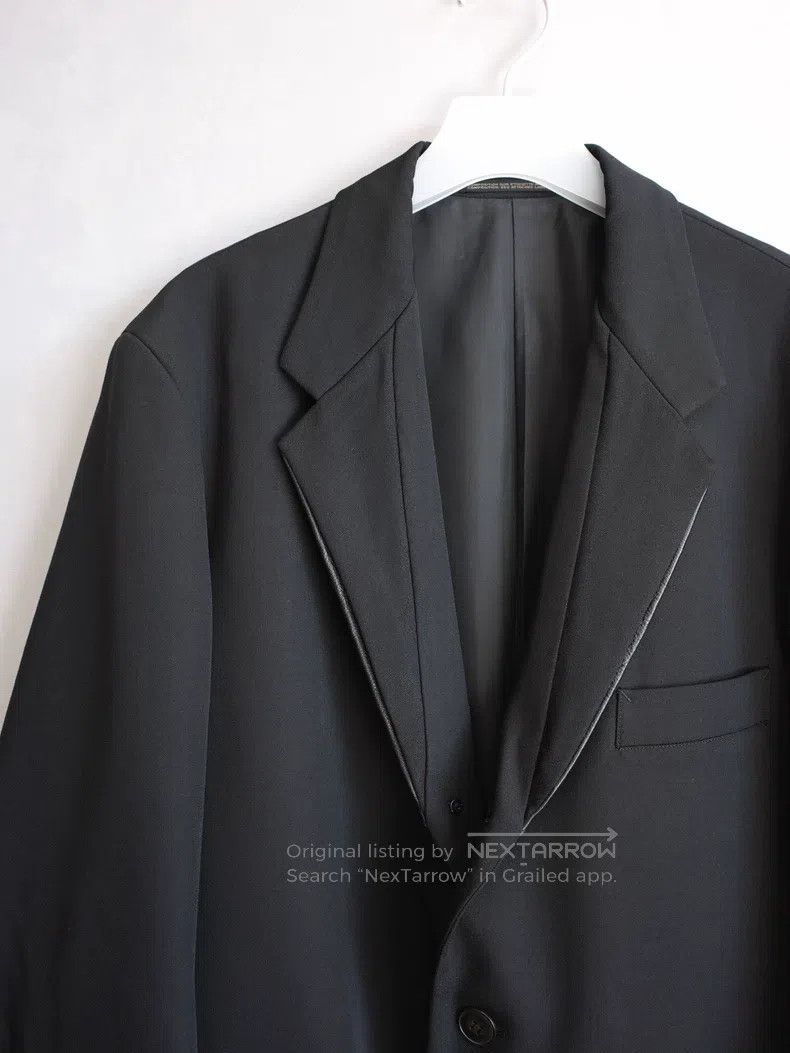 Yohji Yamamoto Yohji Yamamoto Elbow Patch Leather Jacket Size US S / EU 44-46 / 1 - 6 Thumbnail