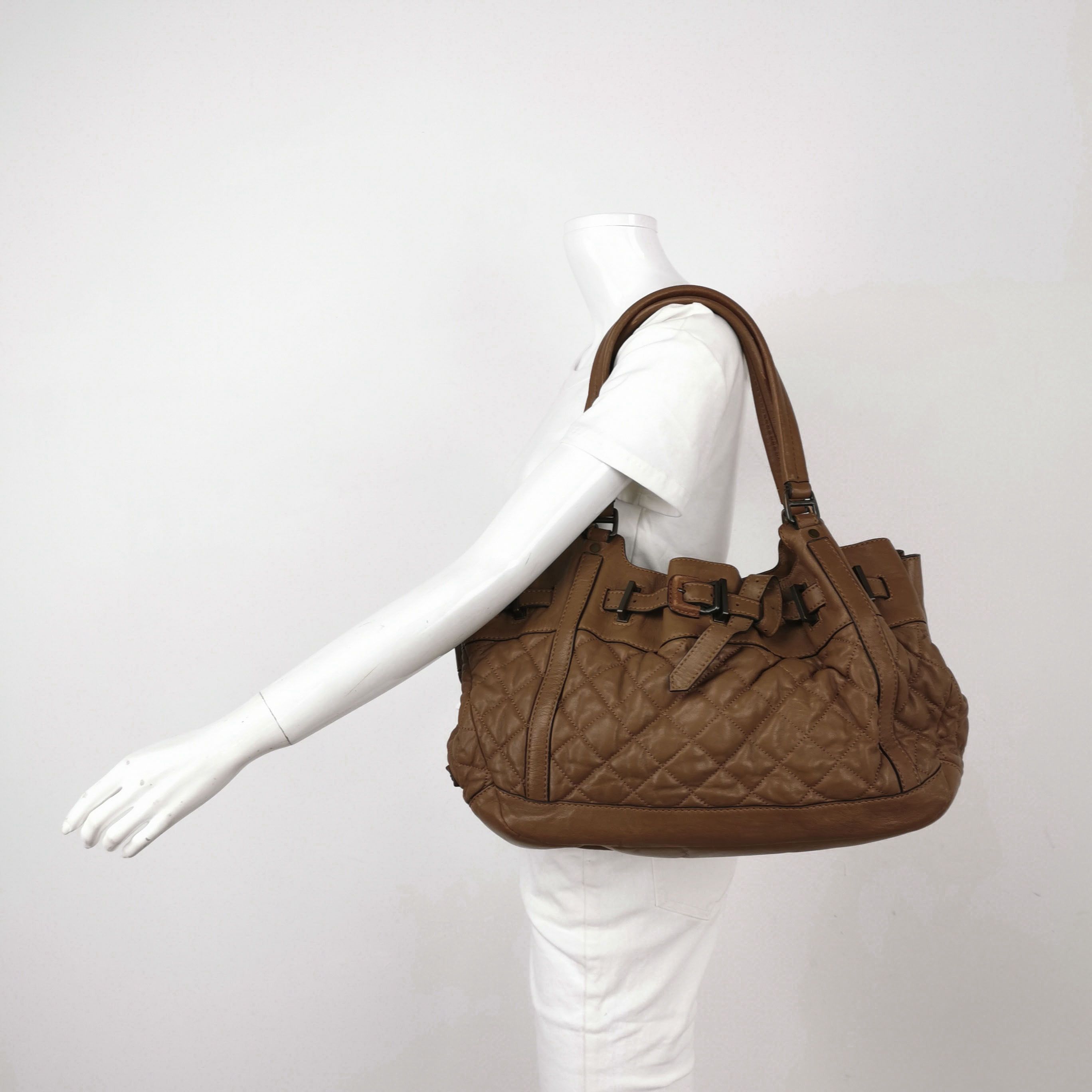 Burberry burberry cow leather bag 0099 Size ONE SIZE - 2 Thumbnail