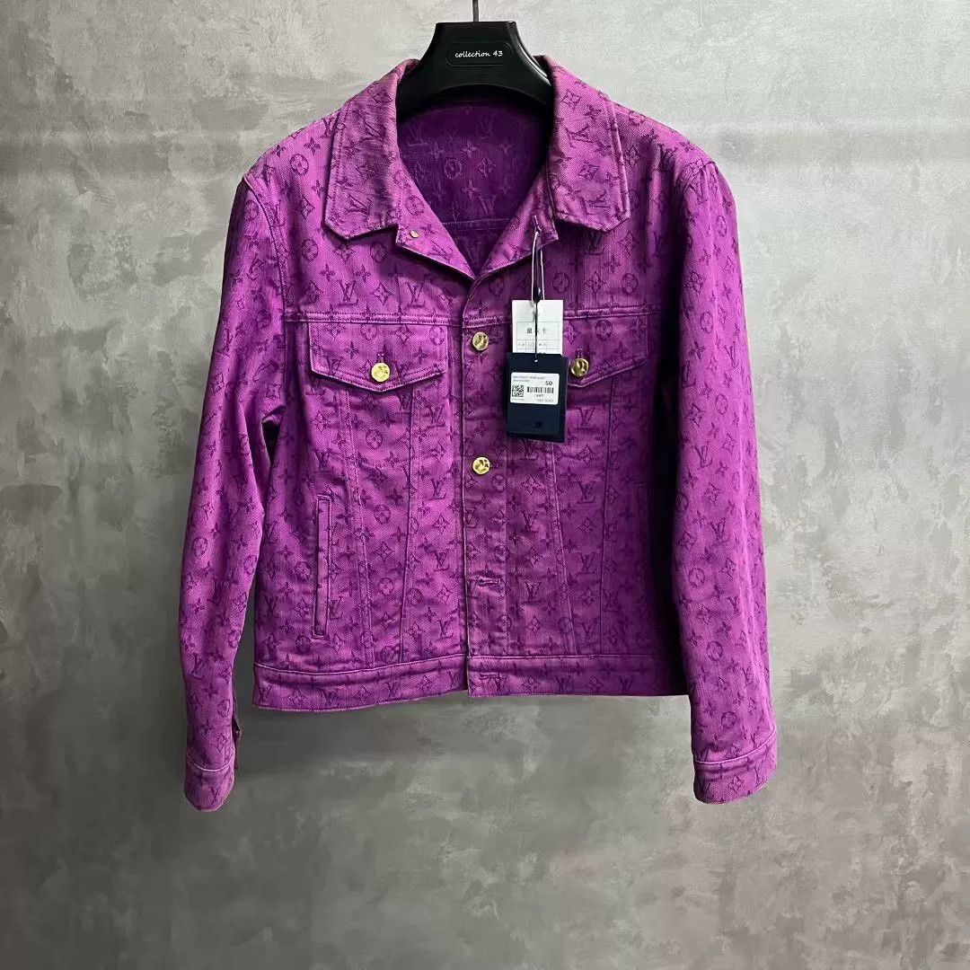 Louis Vuitton Louis Vuitton Retro Purple Light Jacket xs Men Size US XS / EU 42 / 0 - 1 Thumbnail