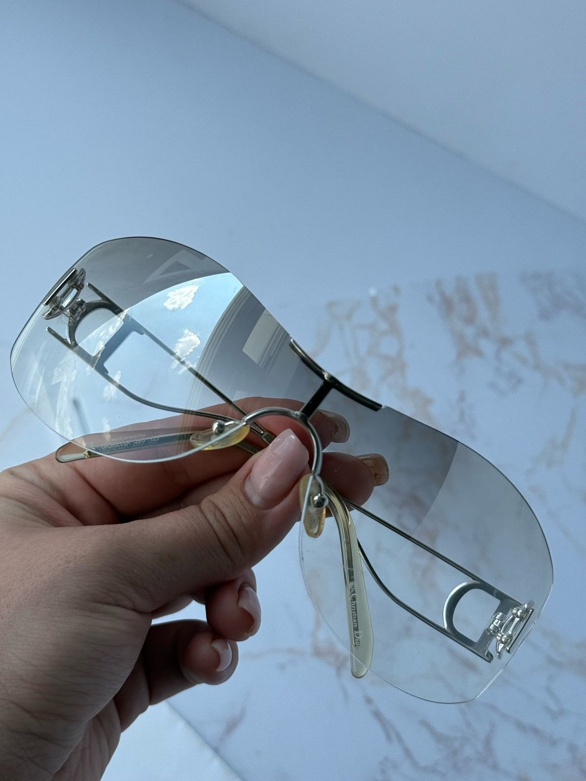 Dior Dior Galliano vintage sunglasses Diorella Size ONE SIZE - 2 Thumbnail