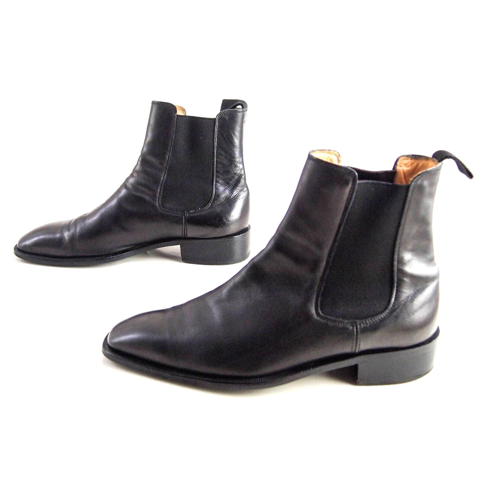 Valentino Valentino Garavani Chelsea Boots Black Leather US 8 EU 41 Size US 8 / EU 41 - 2 Thumbnail