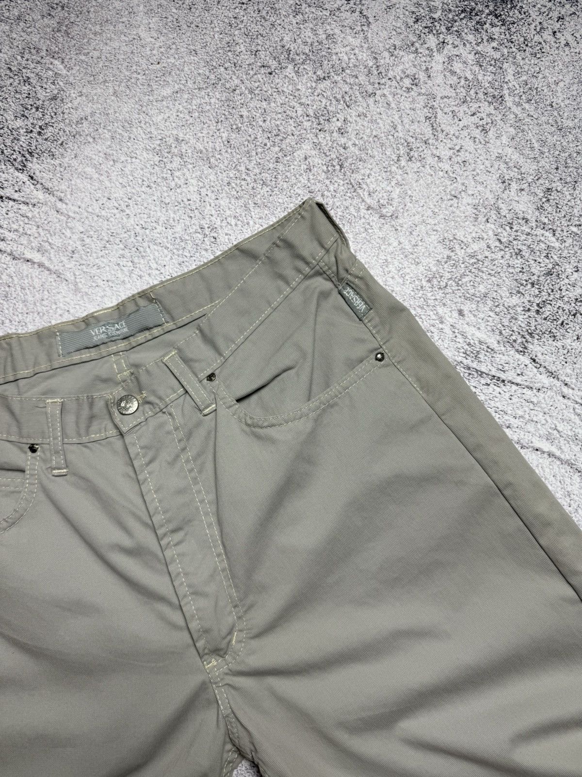 Versace Vintage 90s Versace Pants Rare Luxury Designer Chino Style Size US 34 / EU 50 - 12 Thumbnail
