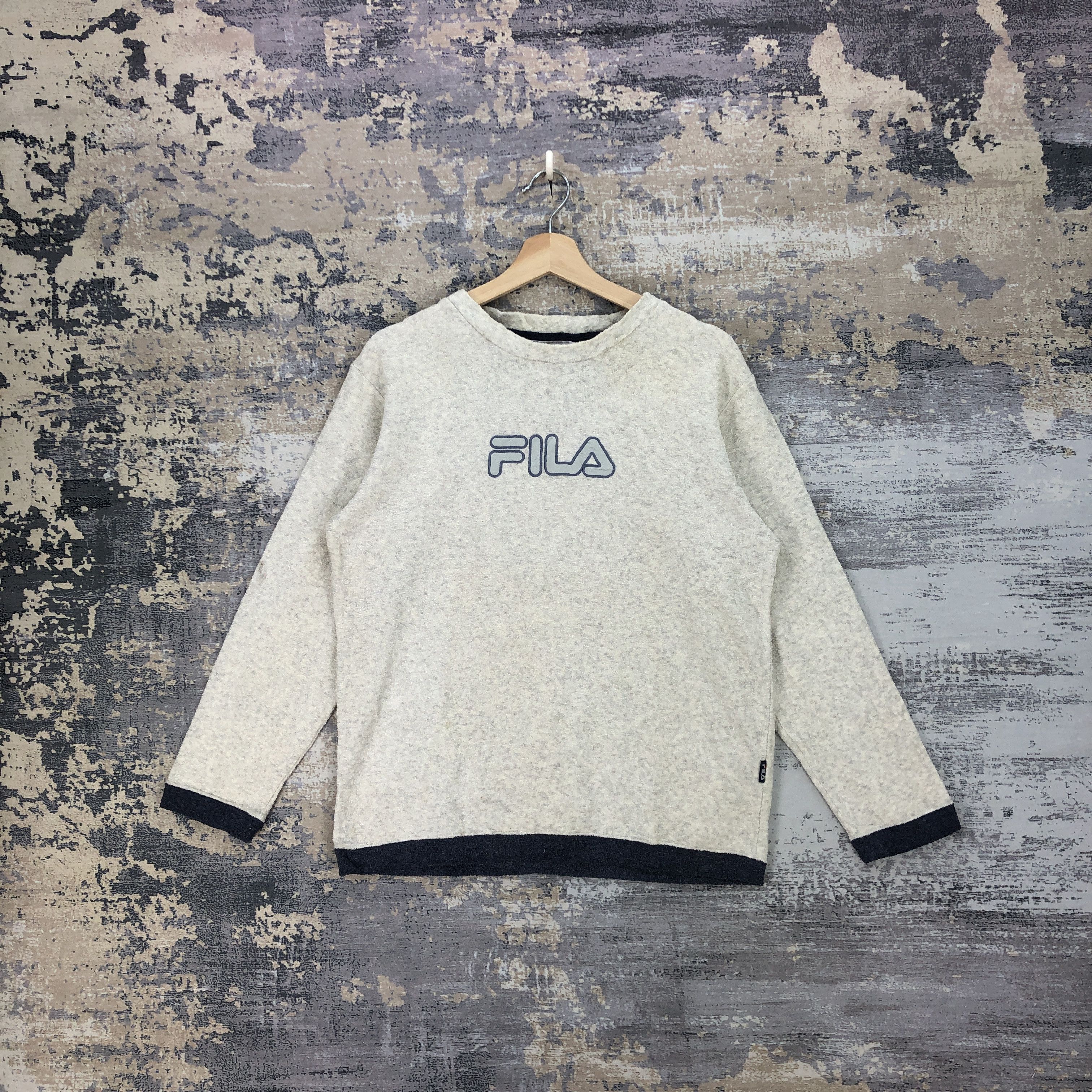 Fila Vintage Y2K Fila Fleece Sweater Fila Streetwear Sweatshirt Size US S / EU 44-46 / 1 - 1 Thumbnail