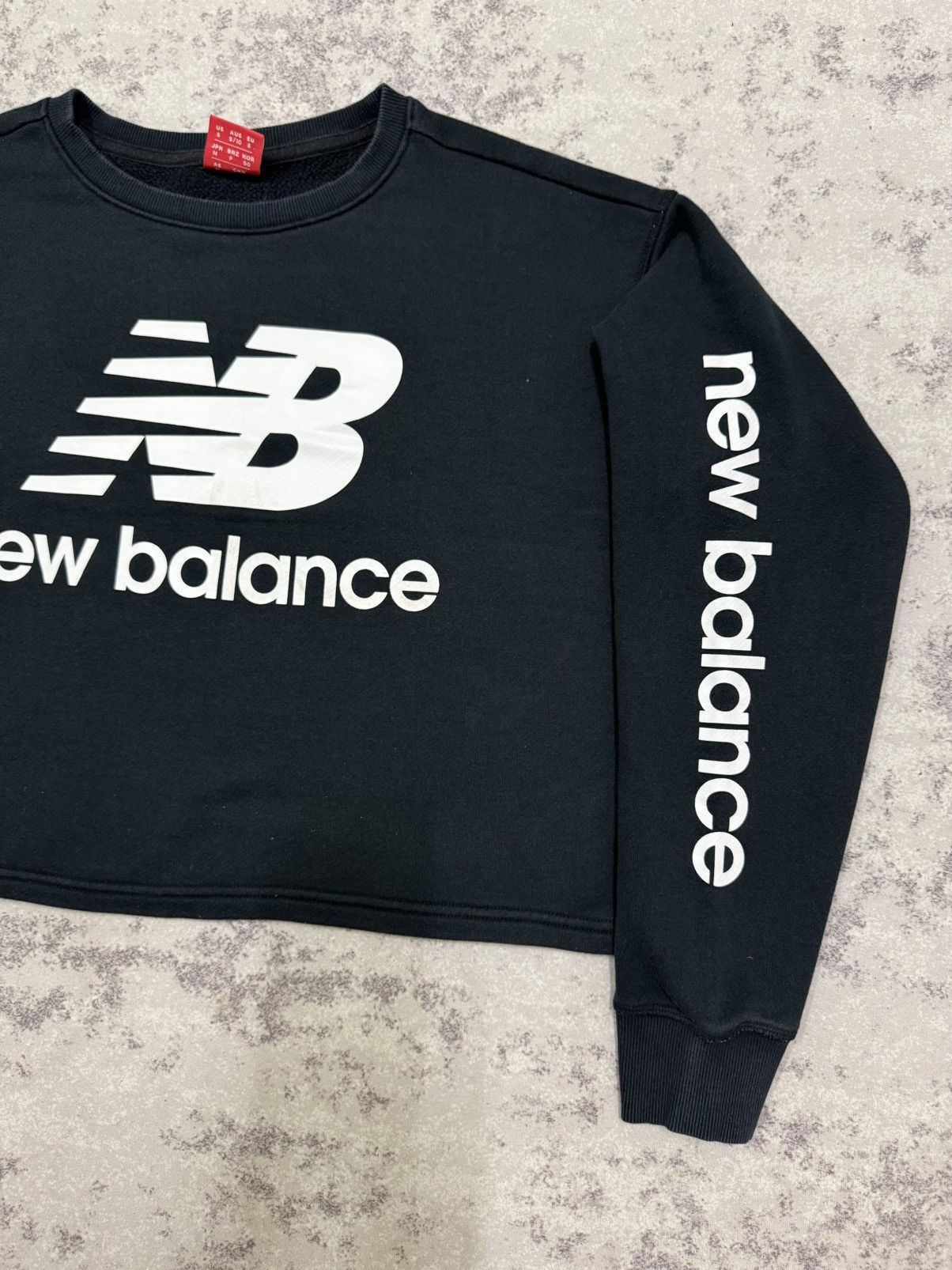 New Balance New Balance Big Logo Cropped Sweatshirt Size M / US 6-8 / IT 42-44 - 5 Thumbnail