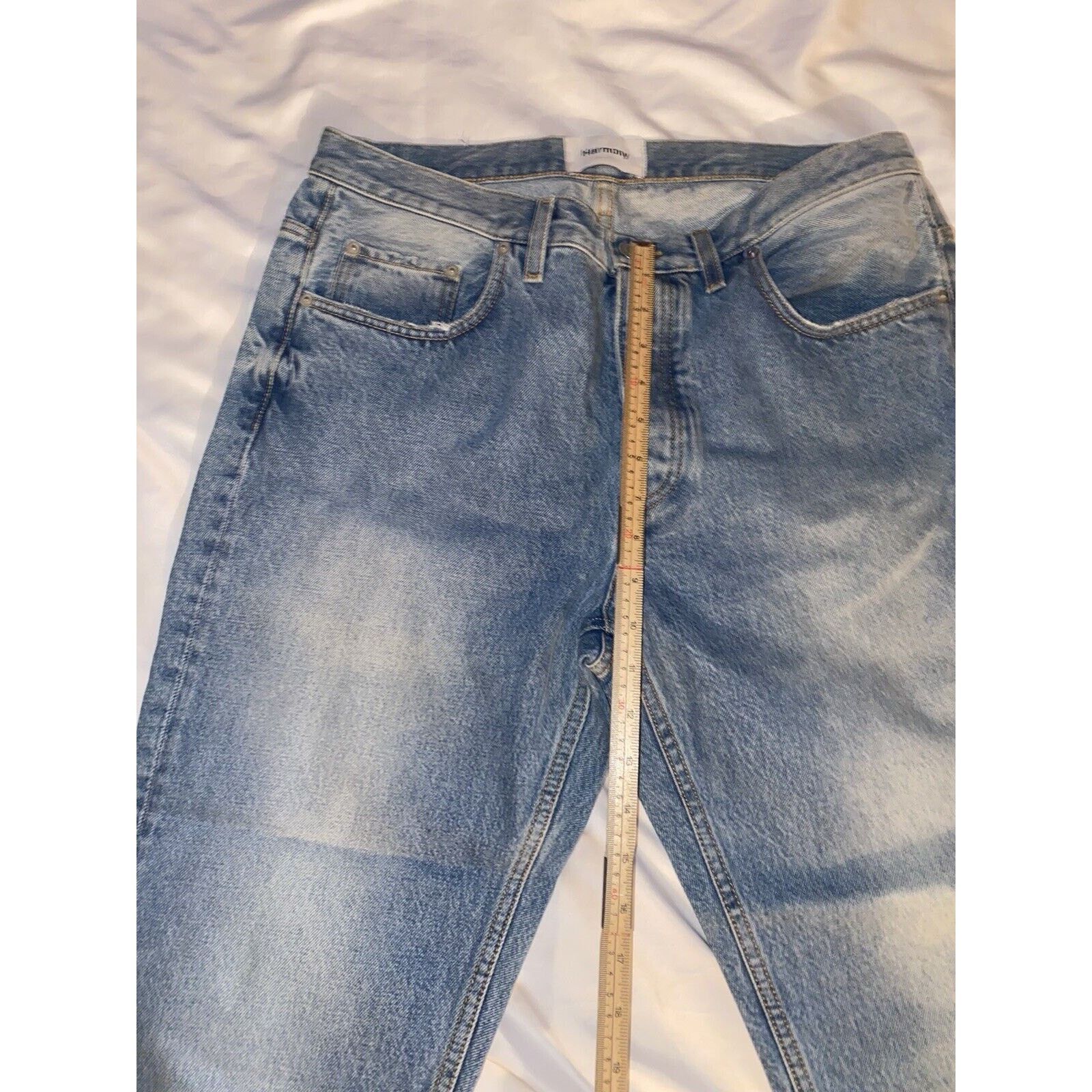 Harmony Paris Harmony Paris Dorian Jeans Size 34 Button Fly Straight Italy Size US 34 / EU 50 - 5 Thumbnail