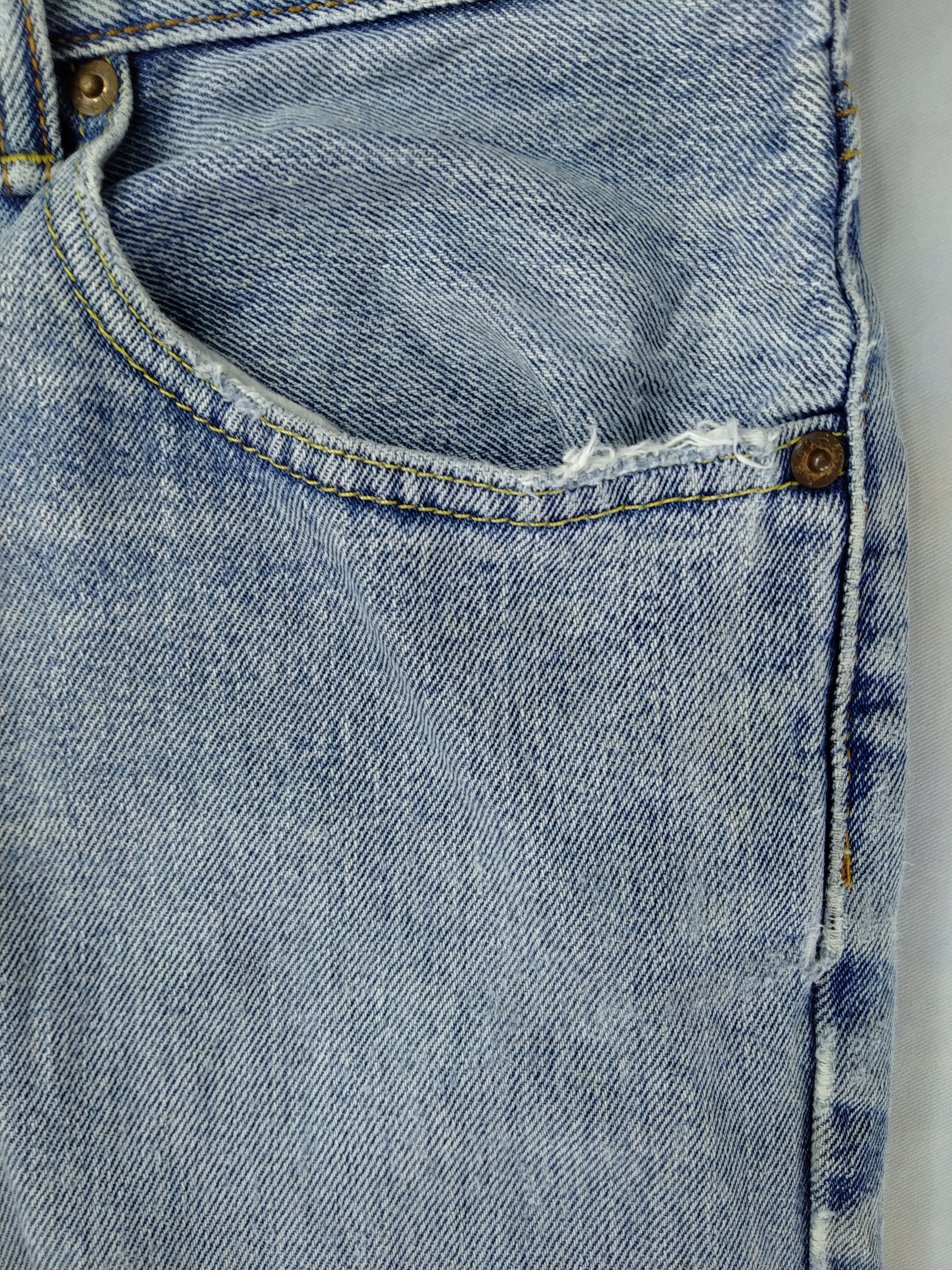 Levi's Light Wash Vintage Levi's 550 Denim 34 x 30.5 -JN538 Size US 34 / EU 50 - 12 Thumbnail
