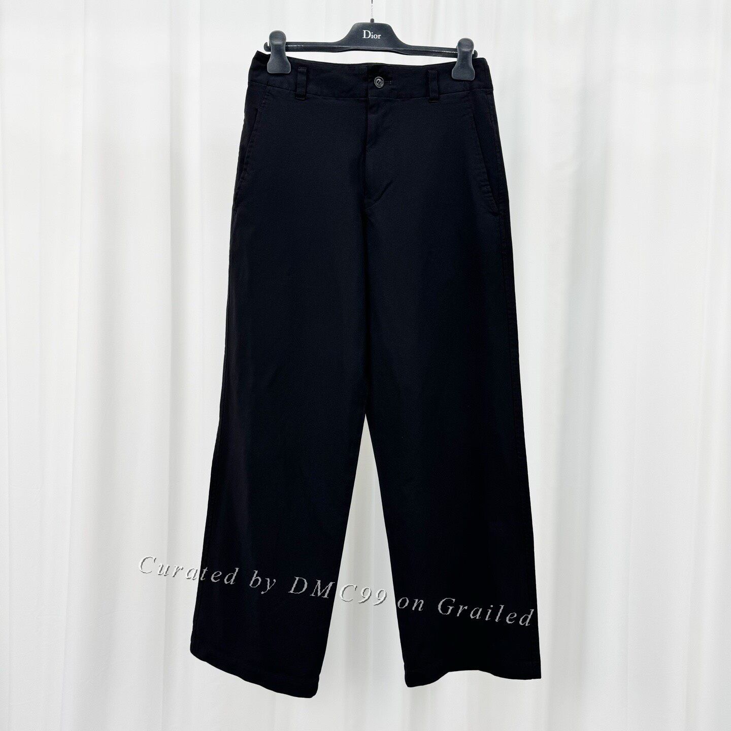 Comme des Garcons Black Comme Des Garcons Black Wide-Leg Casual Pants Size US 30 / EU 46 - 1 Thumbnail