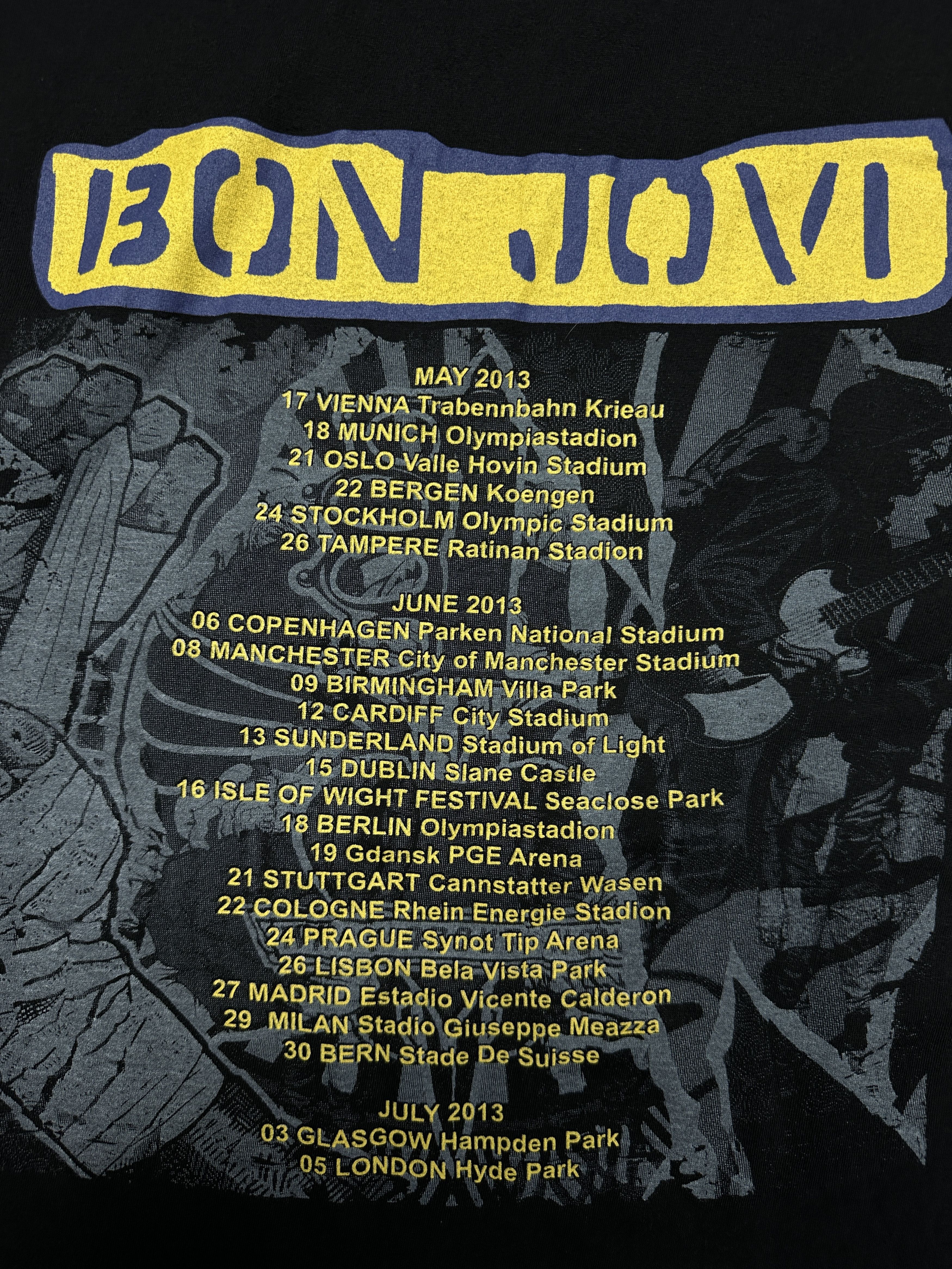 Bon Jovi Bon Jovi Because We Can Rock Band T-Shirt Size US L / EU 52-54 / 3 - 7 Thumbnail