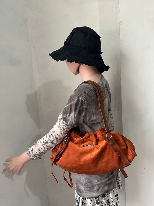 バッグ 90sMiu Miu Archive suede one shoulderbag 90sMiu Miu Archive suede one shoulderbag