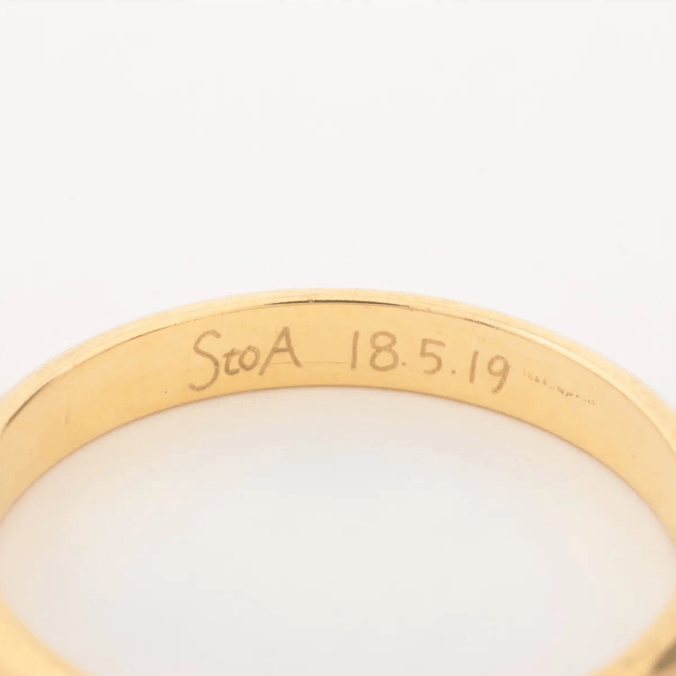Cartier 1895 Diamond Wedding Ring Yellow Gold Size ONE SIZE - 5 Thumbnail