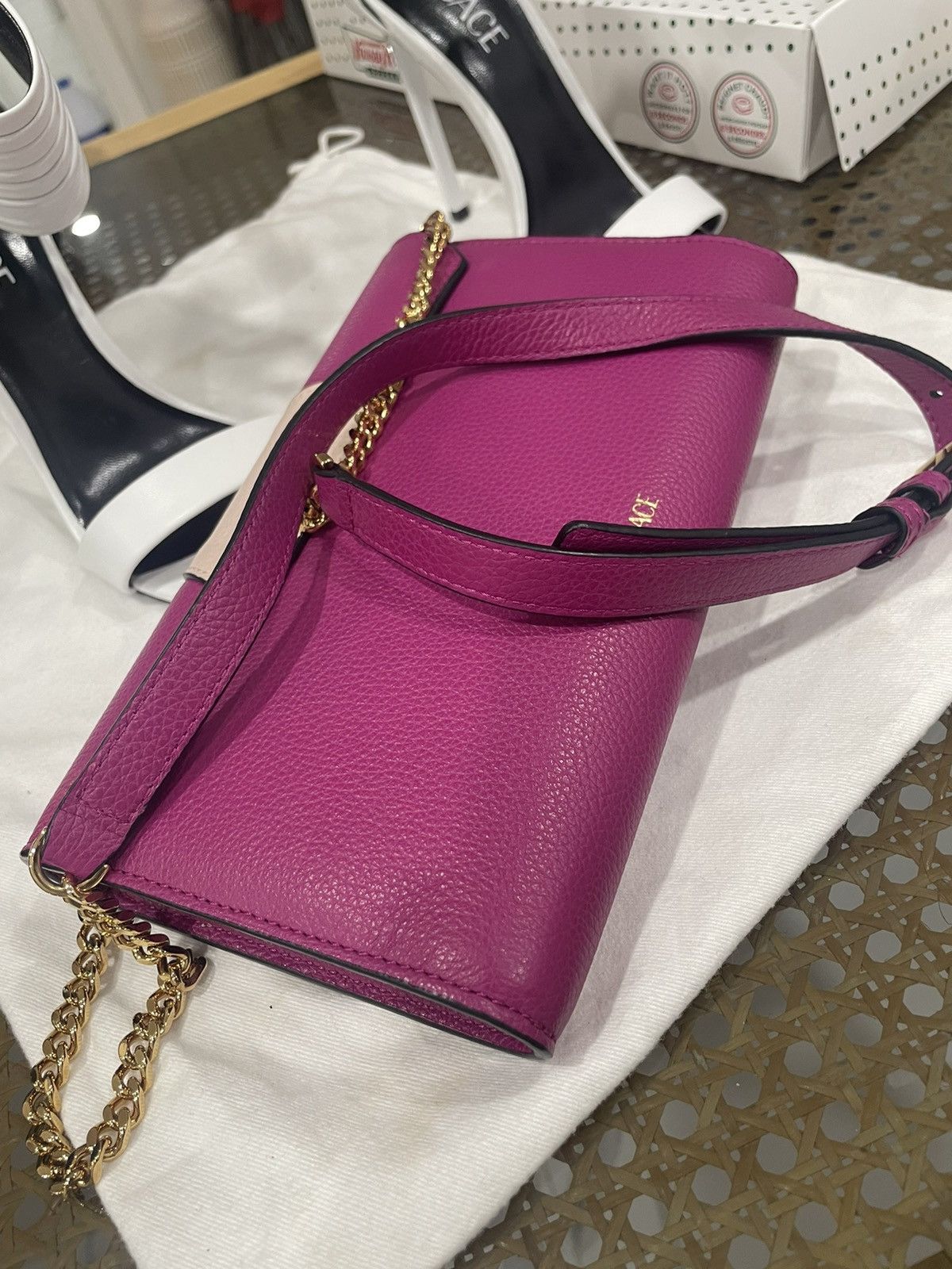 Versace VERSACE VIRTUS LEATHER HANDBAG Size ONE SIZE - 7 Thumbnail