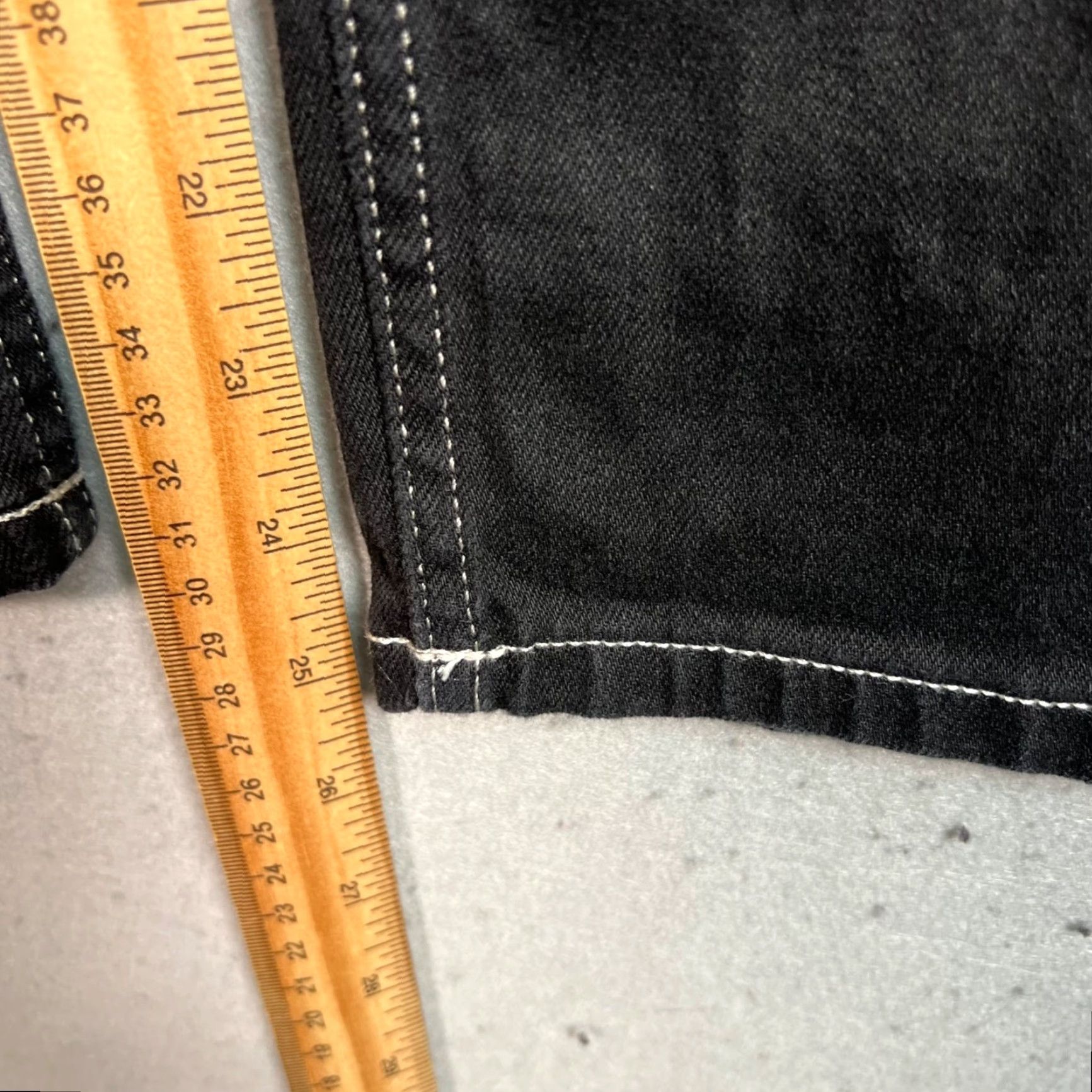 Everlane Everlane Jeans Women 30 Black Dark Wash Cropped High-Rise 5-Pocket Denim Inseam 26 Size 30" / US 8 / IT 44 - 7 Thumbnail