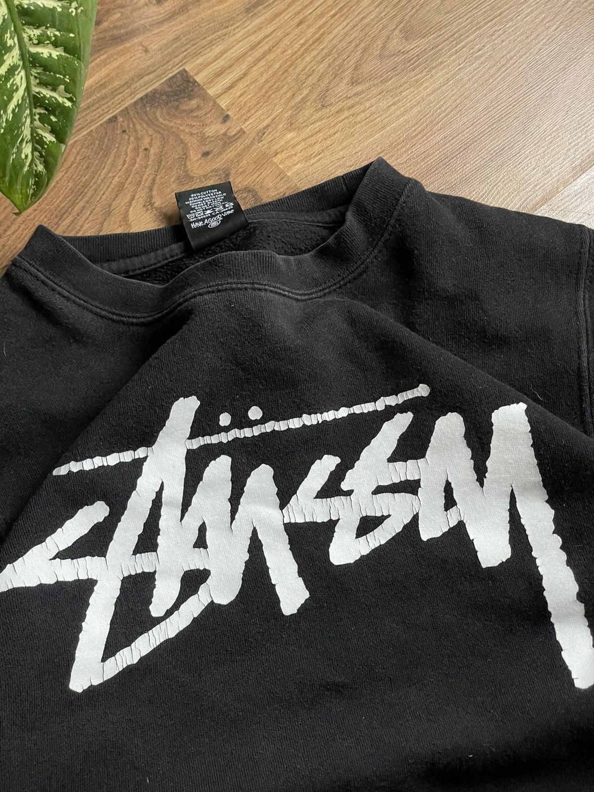 Stussy Vintage big logo Stussy made in USA sweatshirt Size US S / EU 44-46 / 1 - 2 Thumbnail