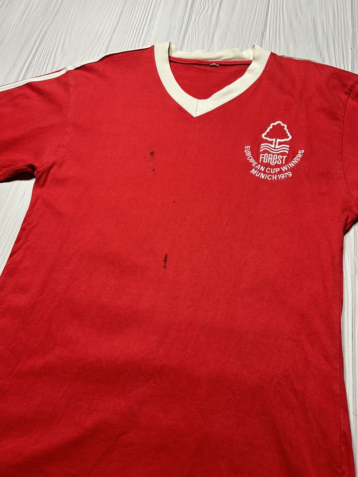 Vintage Vintage Nottingham Forest 1977-80 Very Rare Soccer Jersey Size US M / EU 48-50 / 2 - 13 Thumbnail