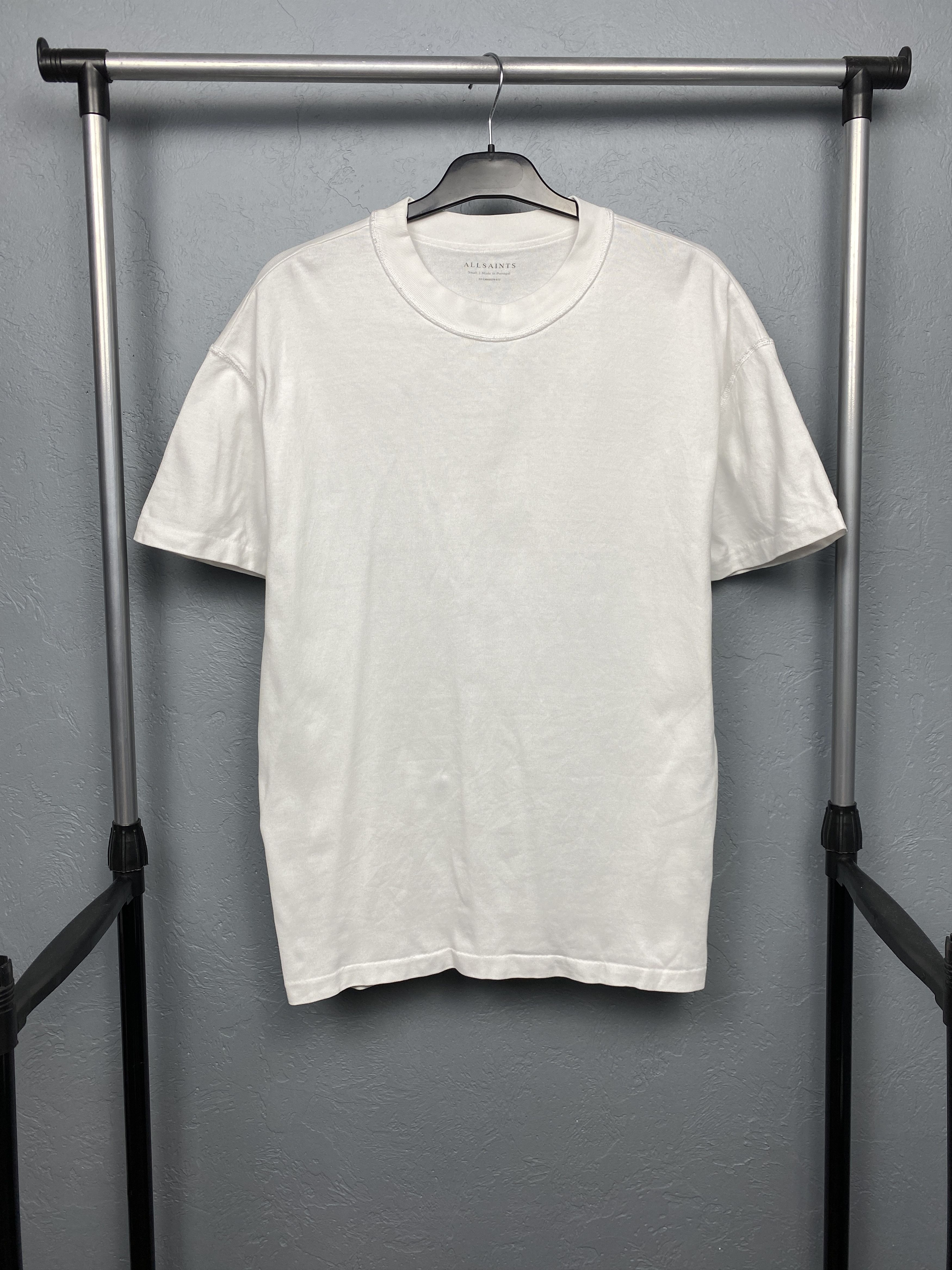 Allsaints Allsaints Vintage Mens Isac Oversized Crew Neck T-Shirt Size US S / EU 44-46 / 1 - 1 Thumbnail