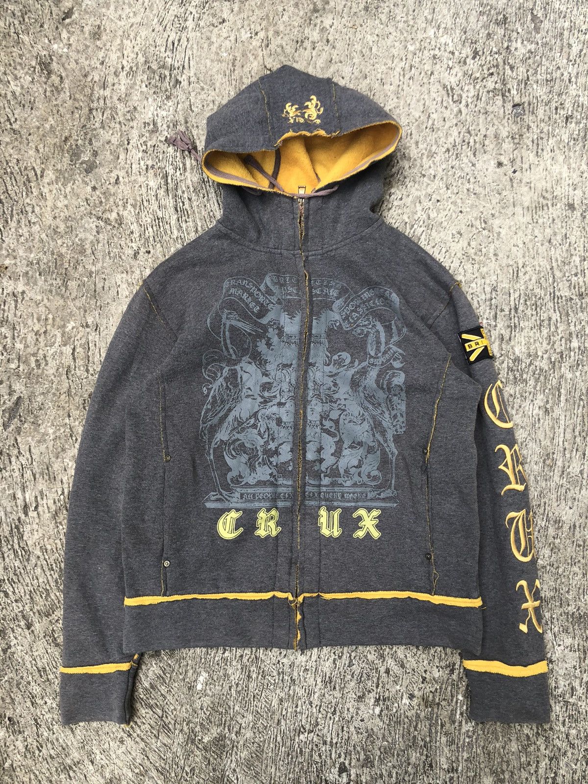 If Six Was Nine × Japanese Brand × Le Grande Bleu (L.G.B.) Y2k style LGB zip hoodie Size US M / EU 48-50 / 2 - 1 Thumbnail