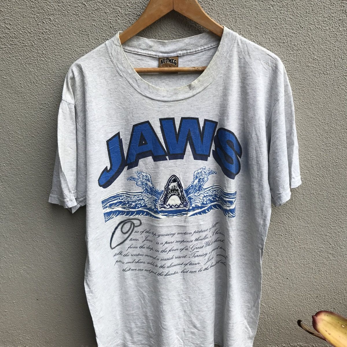 Vintage Vintage 90s JAWS movie tee horror Size US L / EU 52-54 / 3 - 2 Thumbnail
