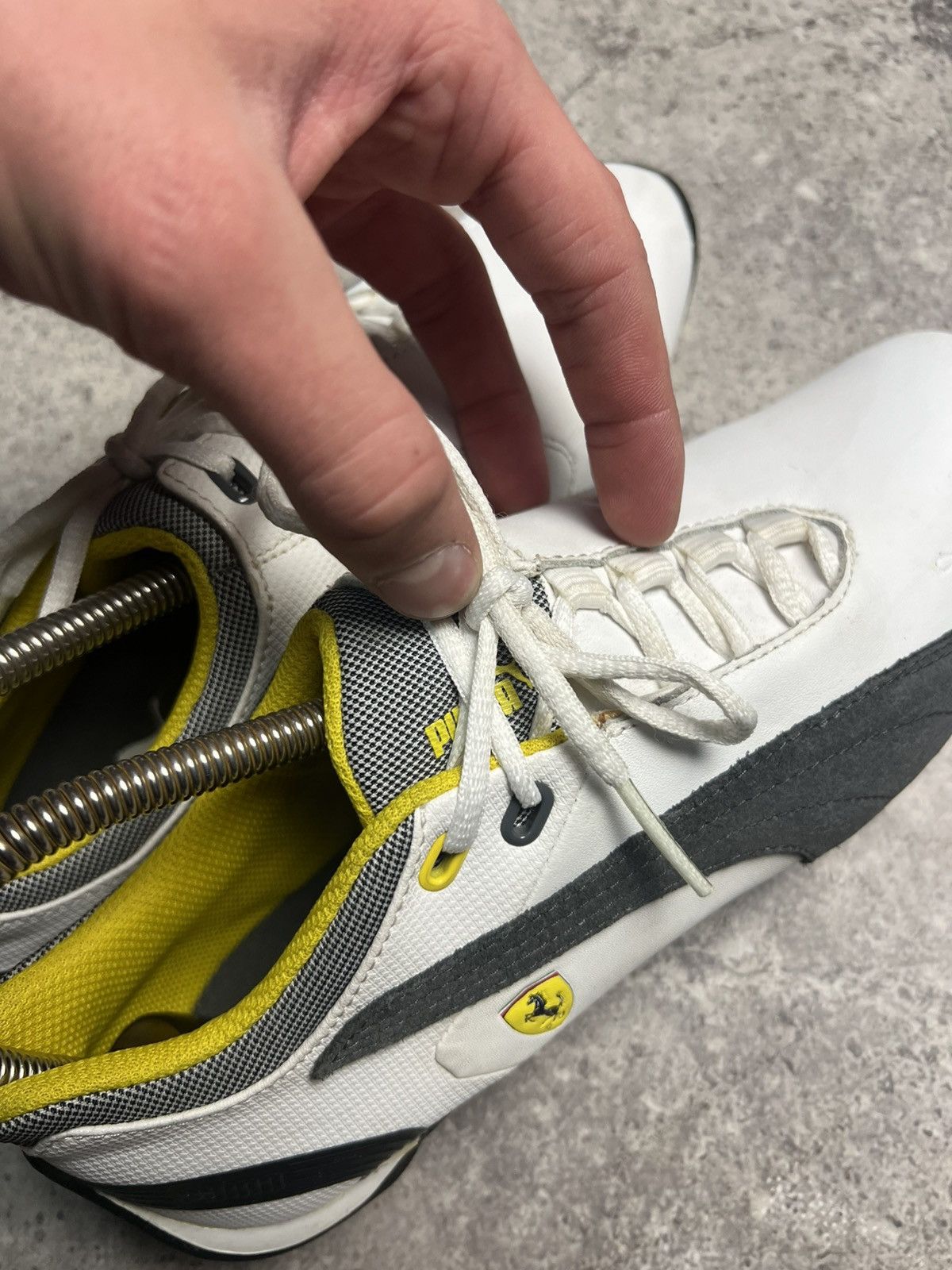 Ferrari Vintage Puma Speedcat Ferrari Racing Suede Y2K Sneakers Size US 5.5 / EU 38 - 8 Thumbnail