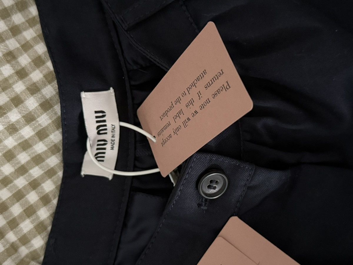 Miu Miu Miu Miu Chino Mini Skirt Size 27" / US 4 / IT 40 - 5 Thumbnail